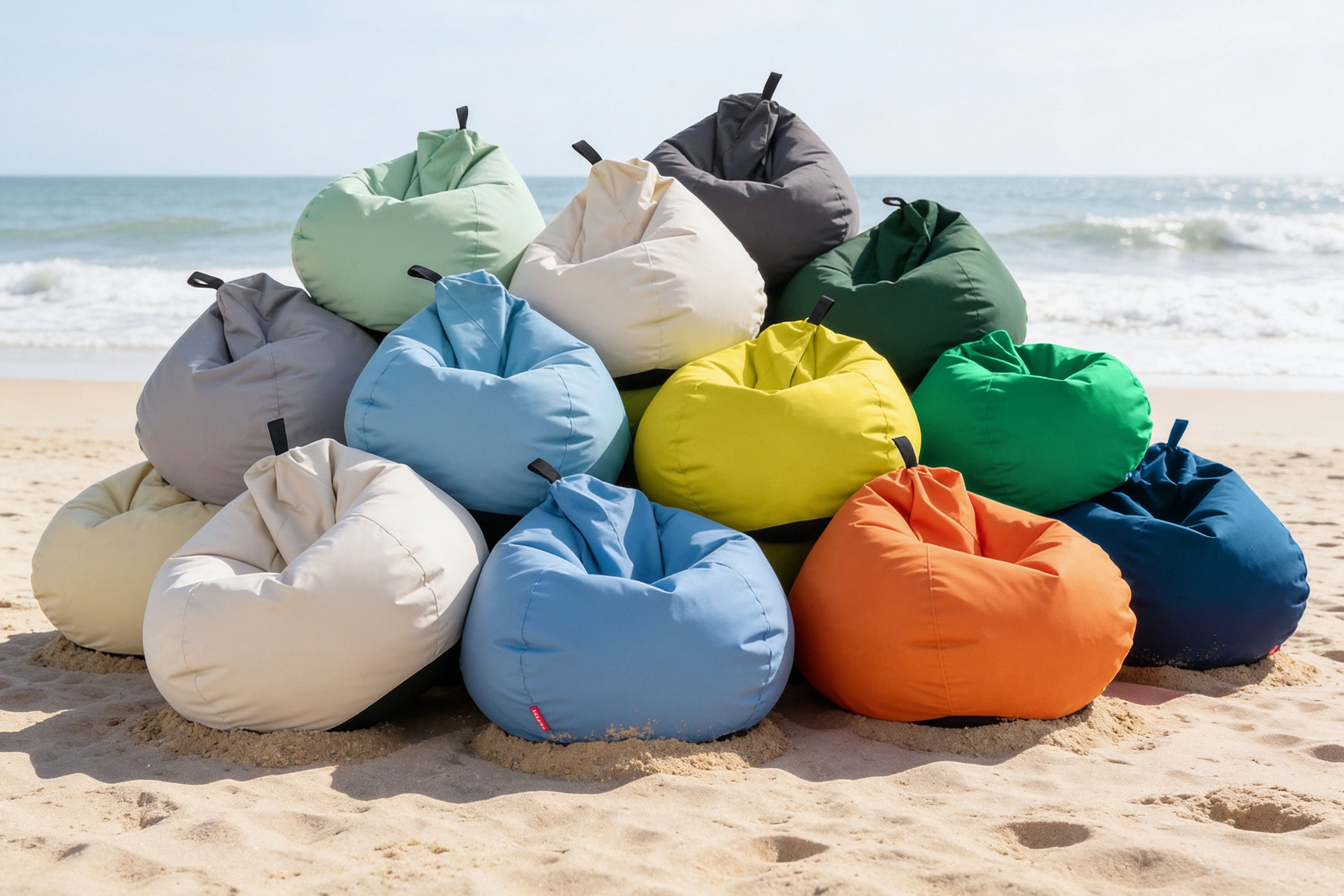 Pouf Oscar Outdoor in Tessuto Waterproof