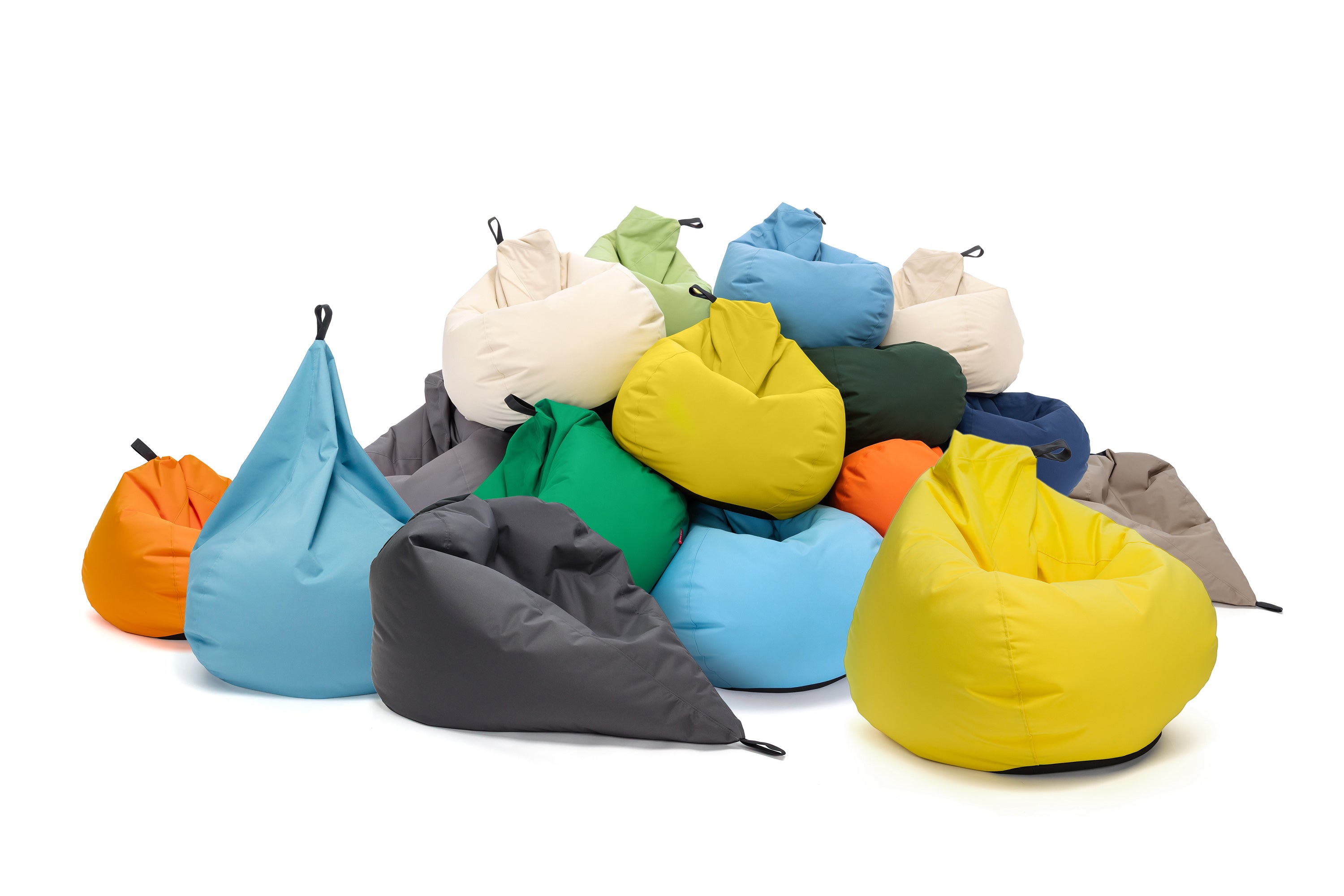 Pouf Oscar Outdoor in Tessuto Waterproof