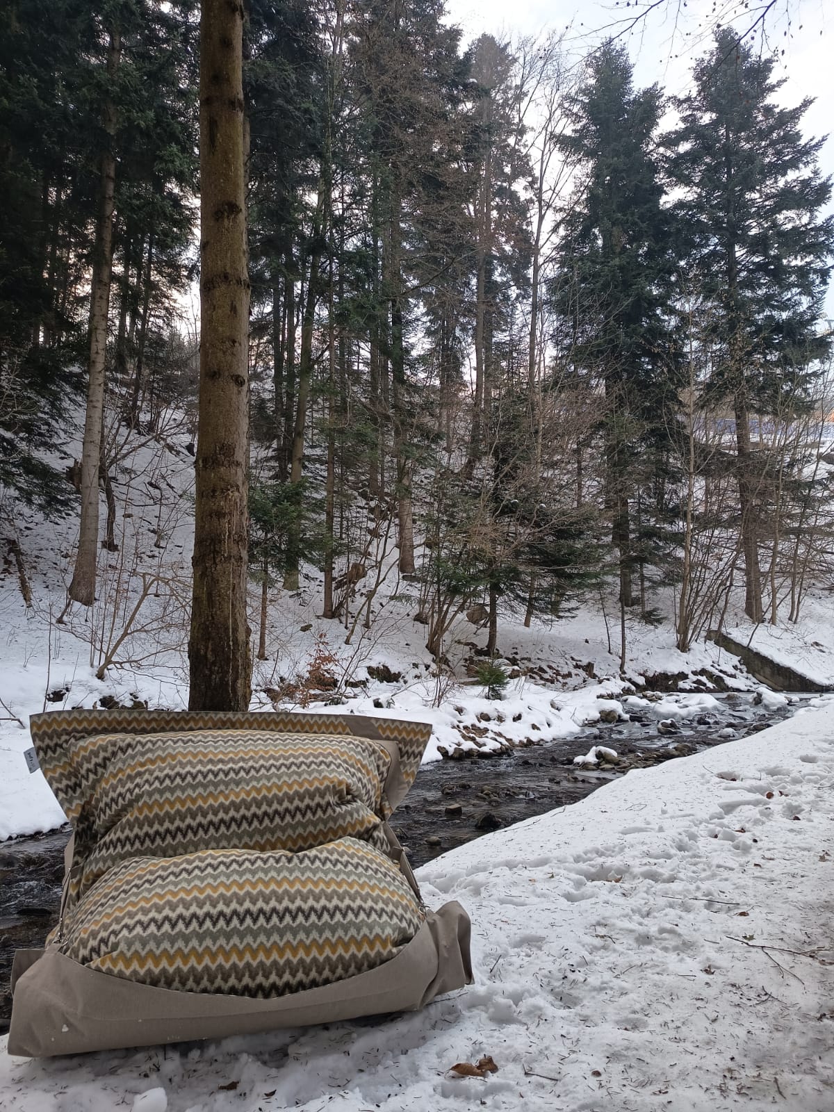 Pouf Cuscino Classic Outdoor Zigzag
