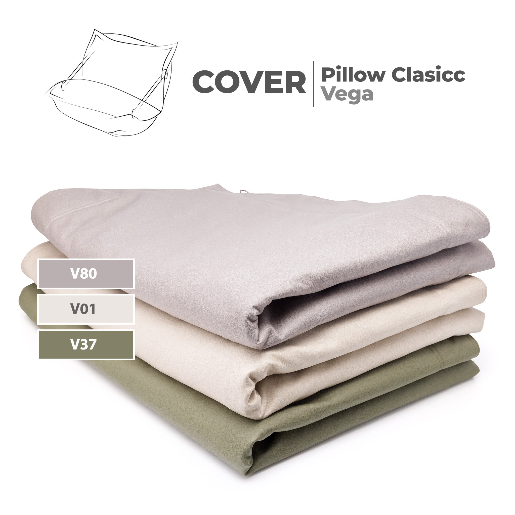Cover Pouf Cuscino Classic Vega