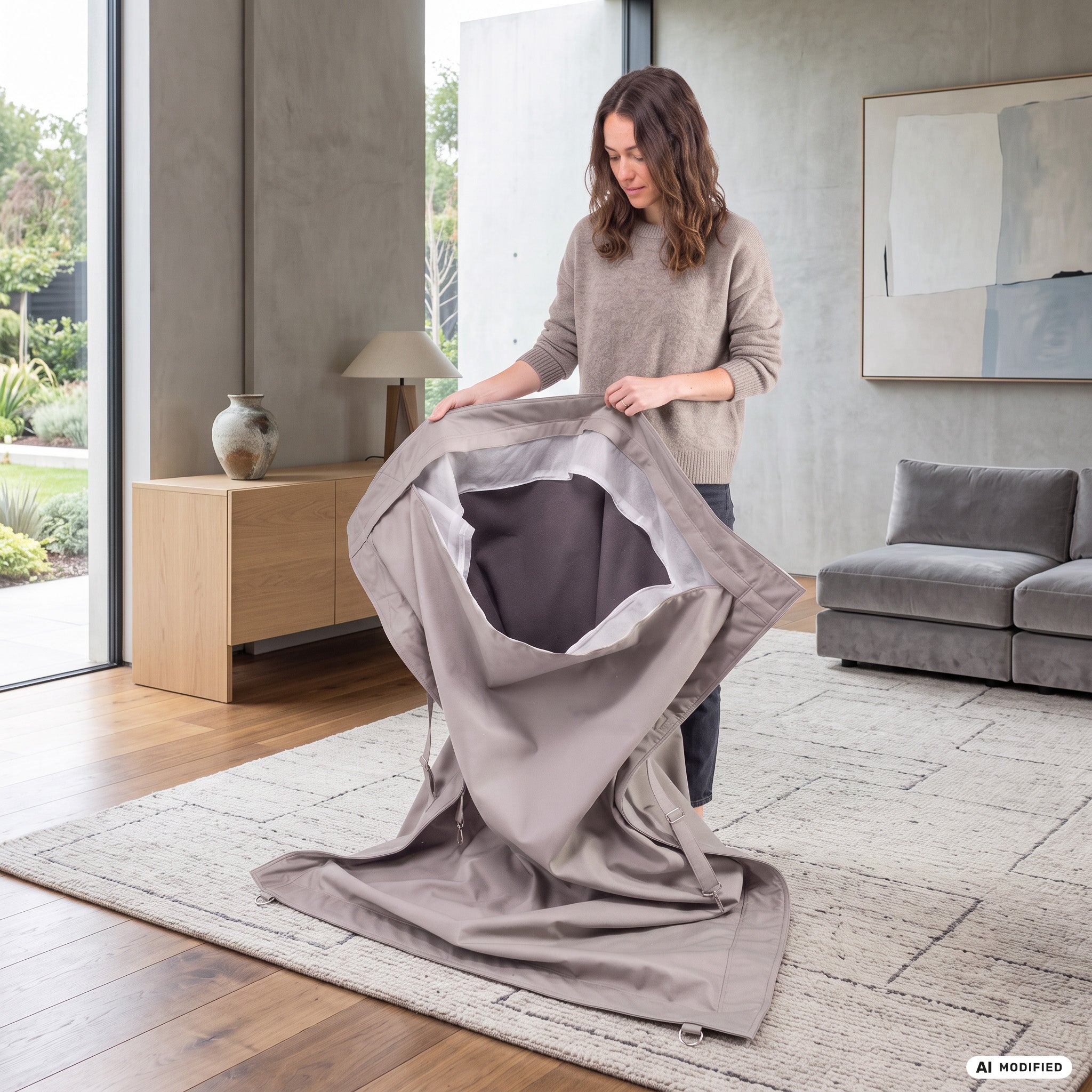 Cover Pouf Cuscino Classic Vega