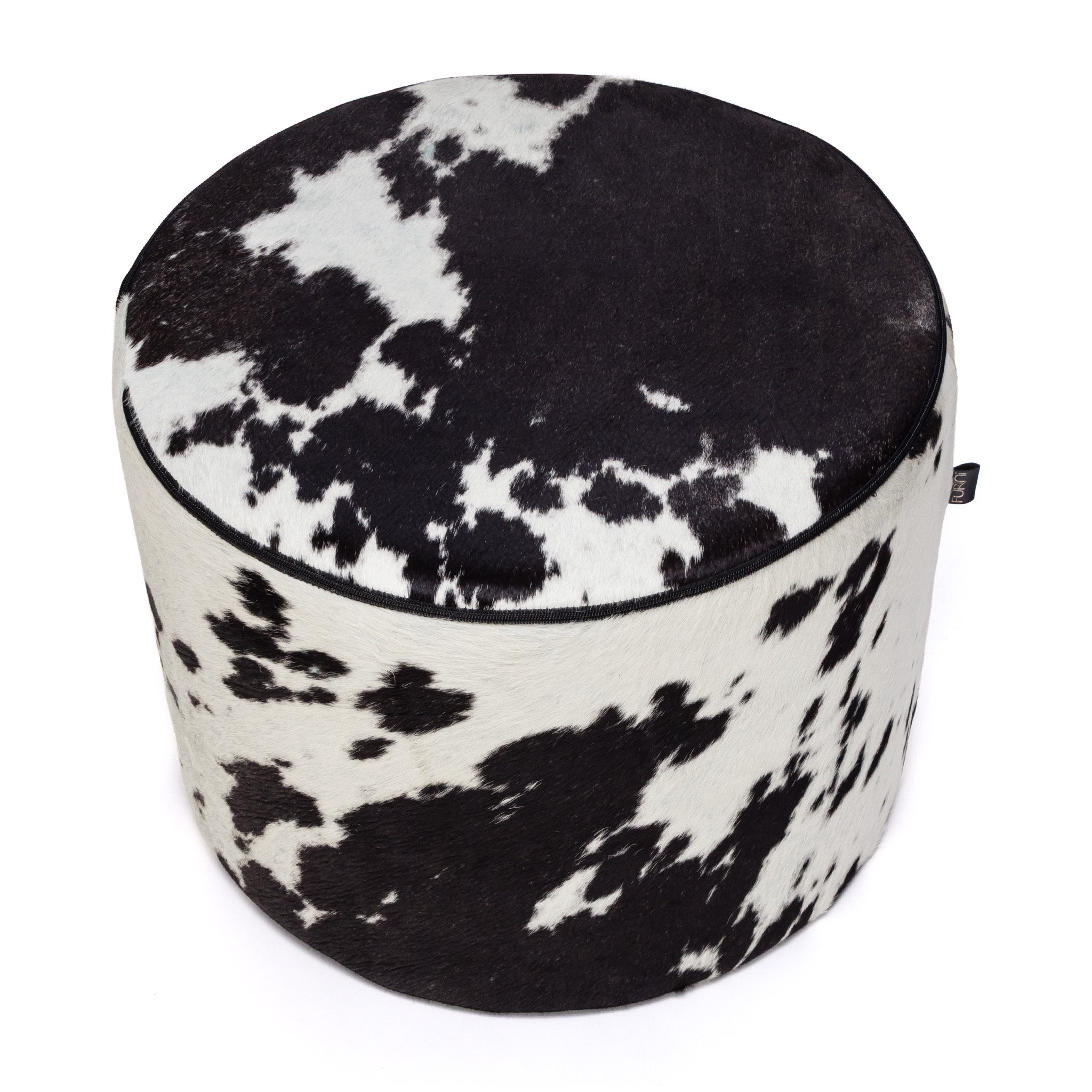 Poggiapiedi Roller in Pelle di Mucca