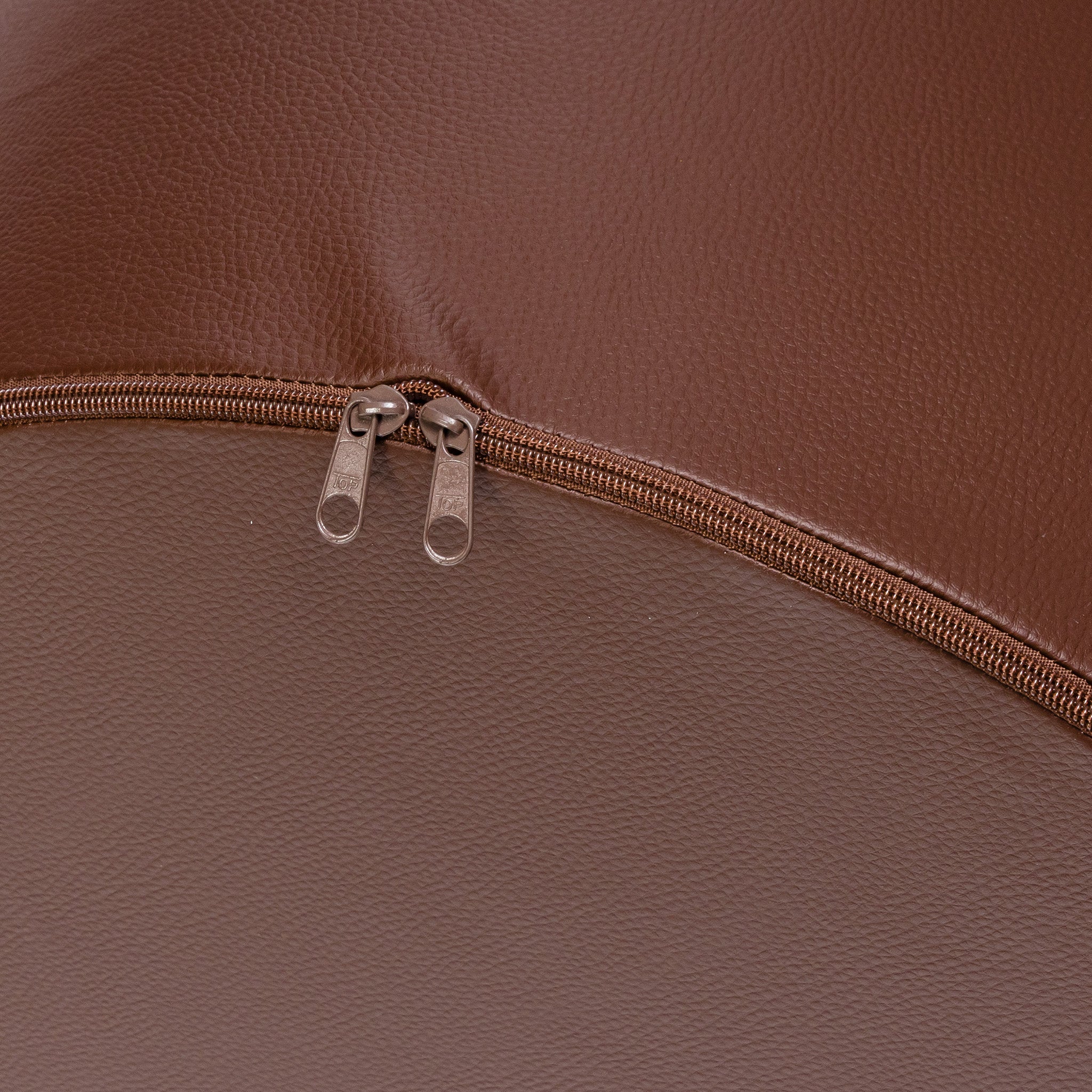 Pouf Poggiapiedi Sgabello Cilindro in Ecopelle 40x50