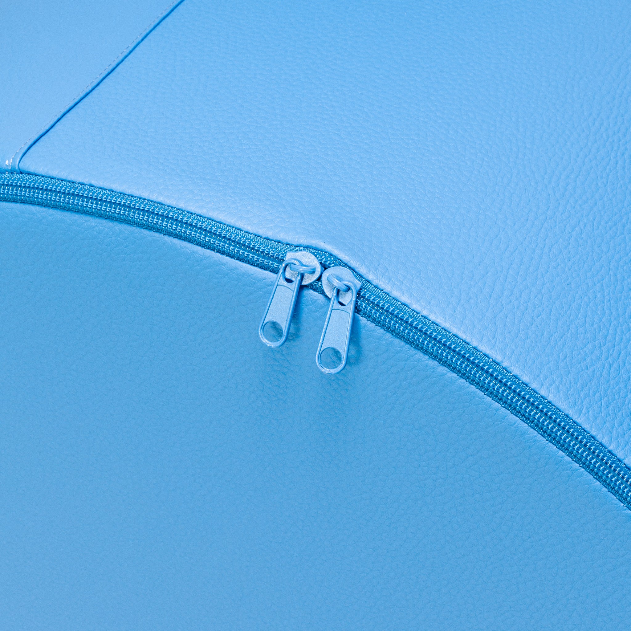 Pouf Poggiapiedi Sgabello Cilindro in Ecopelle 40x50