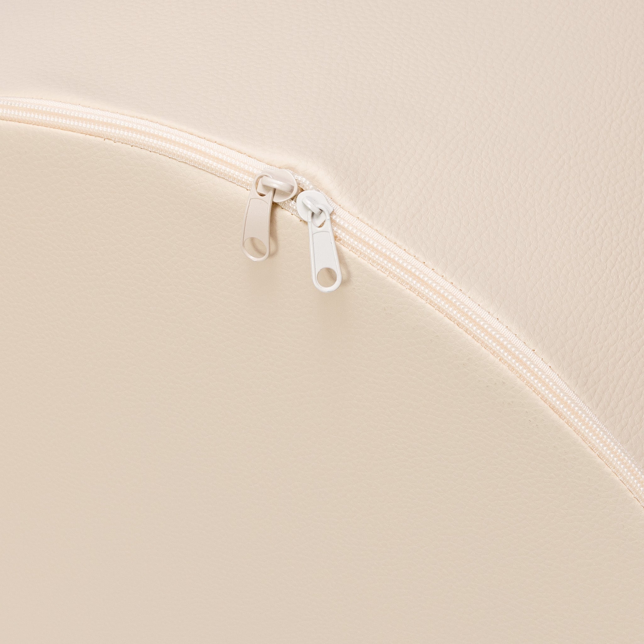 Pouf Poggiapiedi Sgabello Cilindro in Ecopelle 40x50