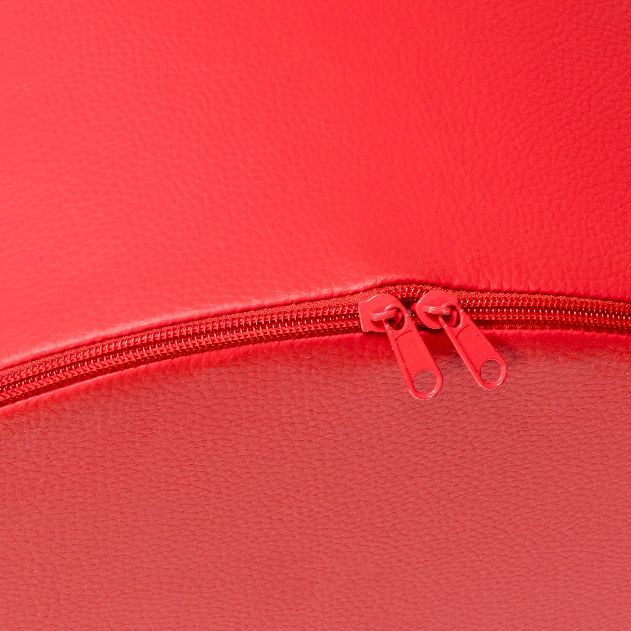 Pouf Poggiapiedi Sgabello Cilindro in Ecopelle 40x50