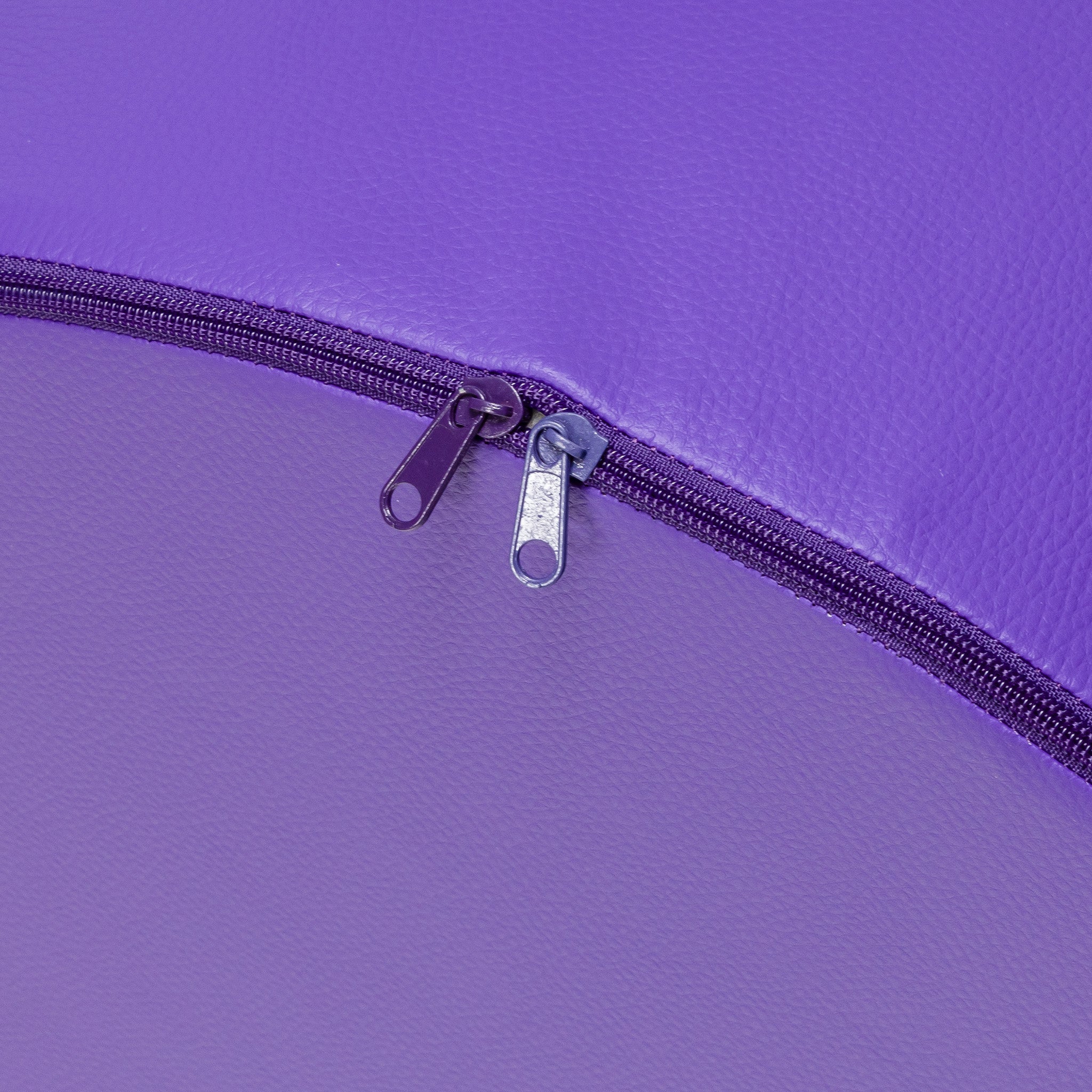 Pouf Poggiapiedi Sgabello Cilindro in Ecopelle 40x50