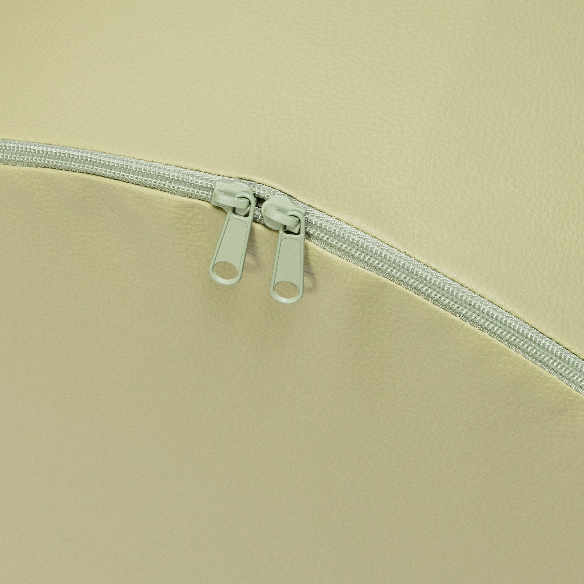 Pouf Poggiapiedi Sgabello Cilindro in Ecopelle 40x50