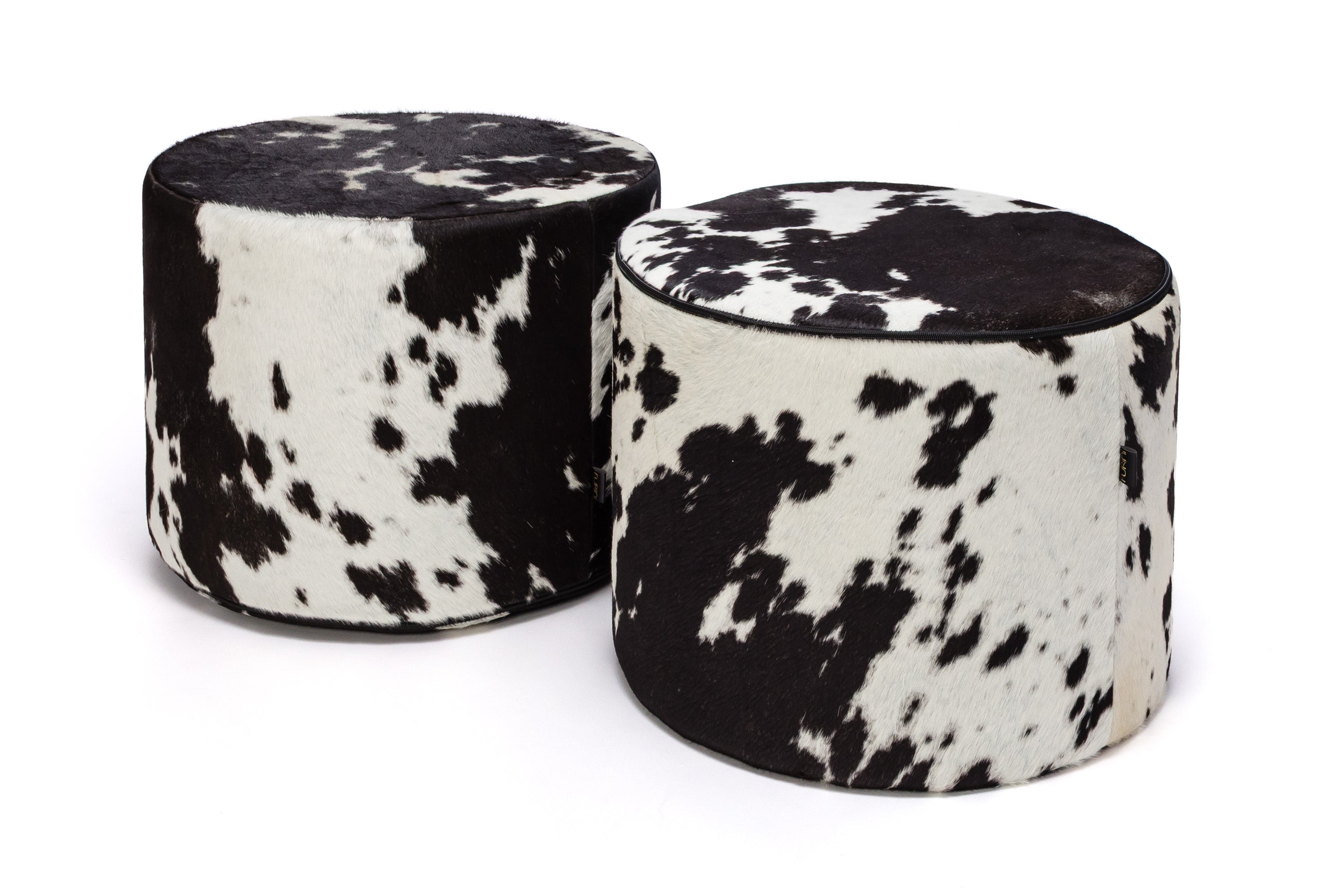 Poggiapiedi Roller in Pelle di Mucca