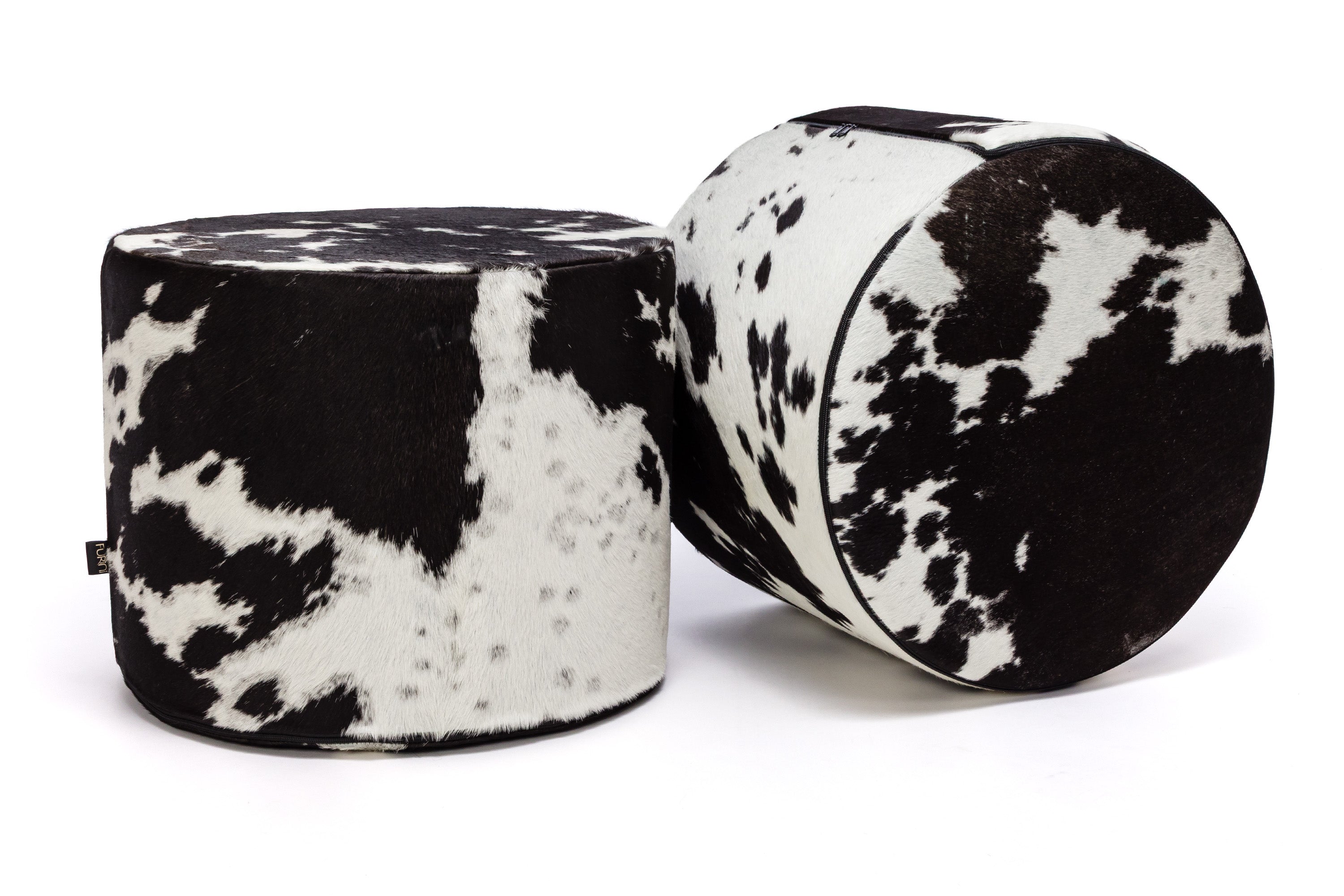 Poggiapiedi Roller in Pelle di Mucca