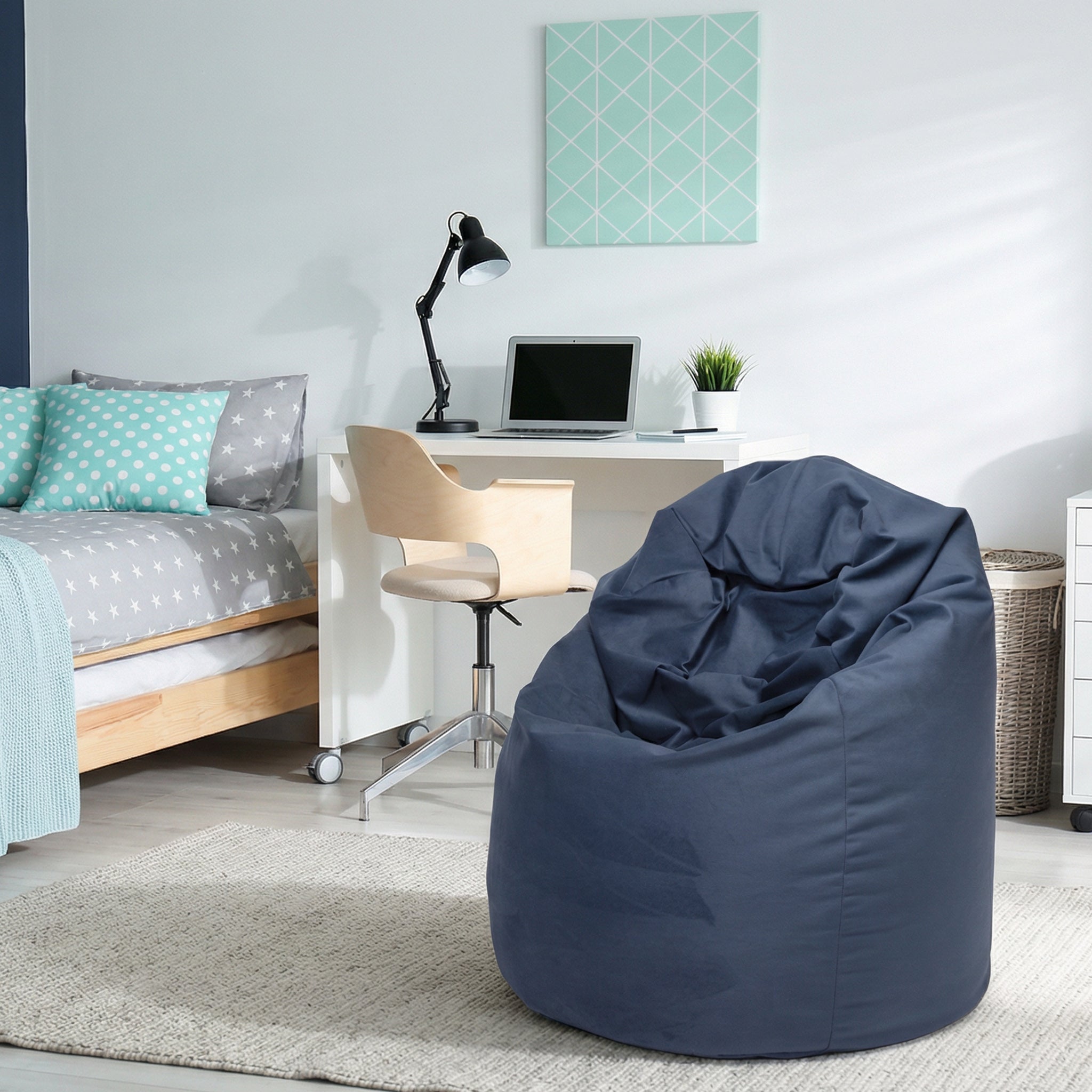 Pouf Mega Sacco in Microfibra