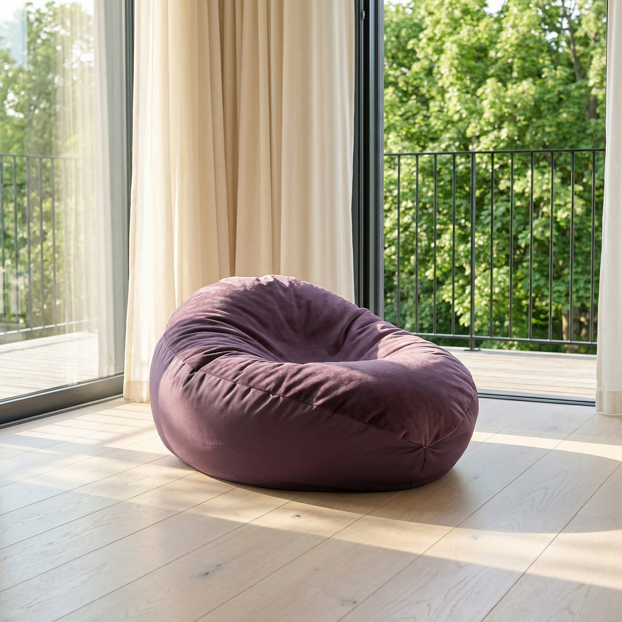 Pouf Mega Sacco in Microfibra