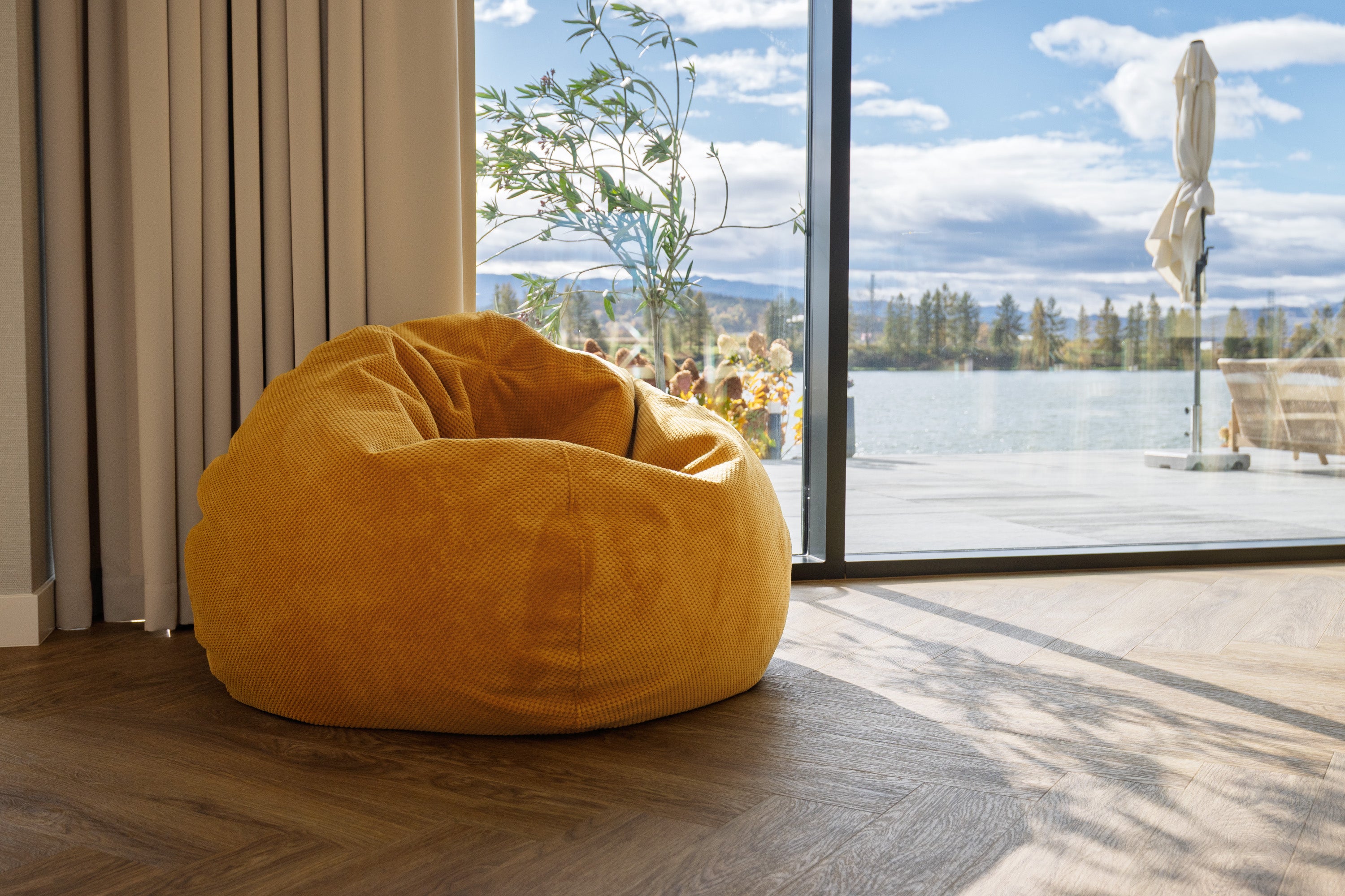 Pouf Sacco Dot con Cuscino in Omaggio