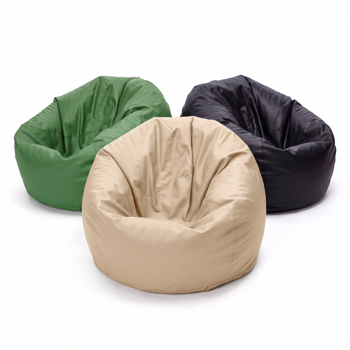 Pouf Sacco L in Ecopelle