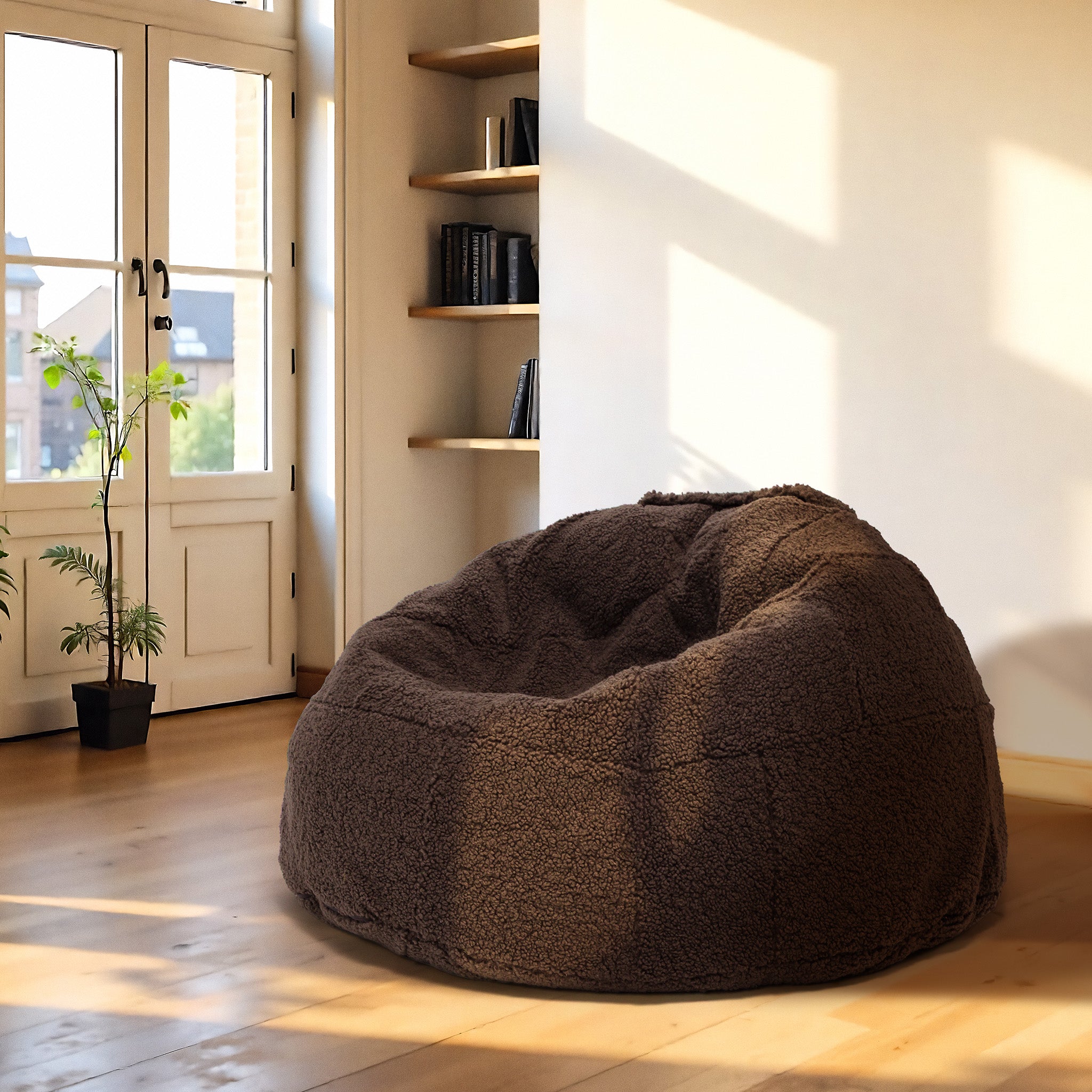 Pouf Sacco M Boucle