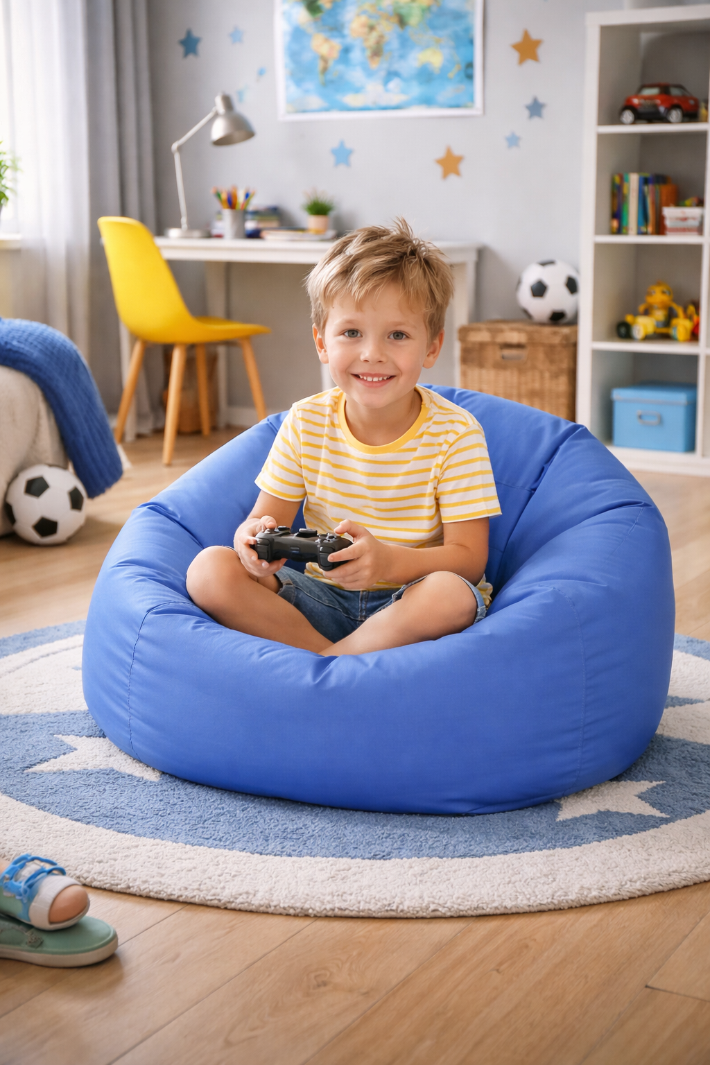 Pouf moderno per arredamento casa