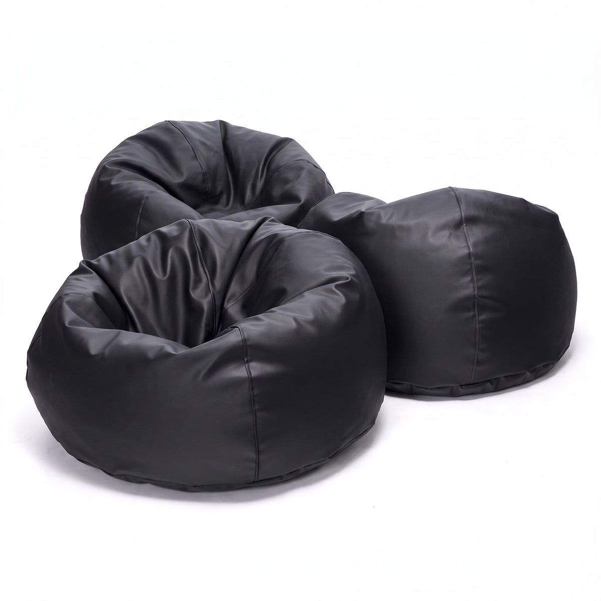 Pouf Sacco M in Ecopelle