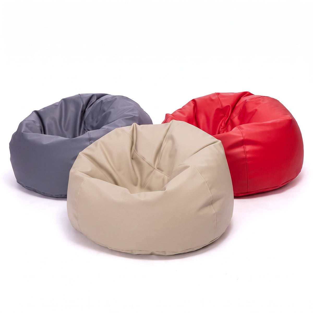 Pouf Sacco M in Ecopelle