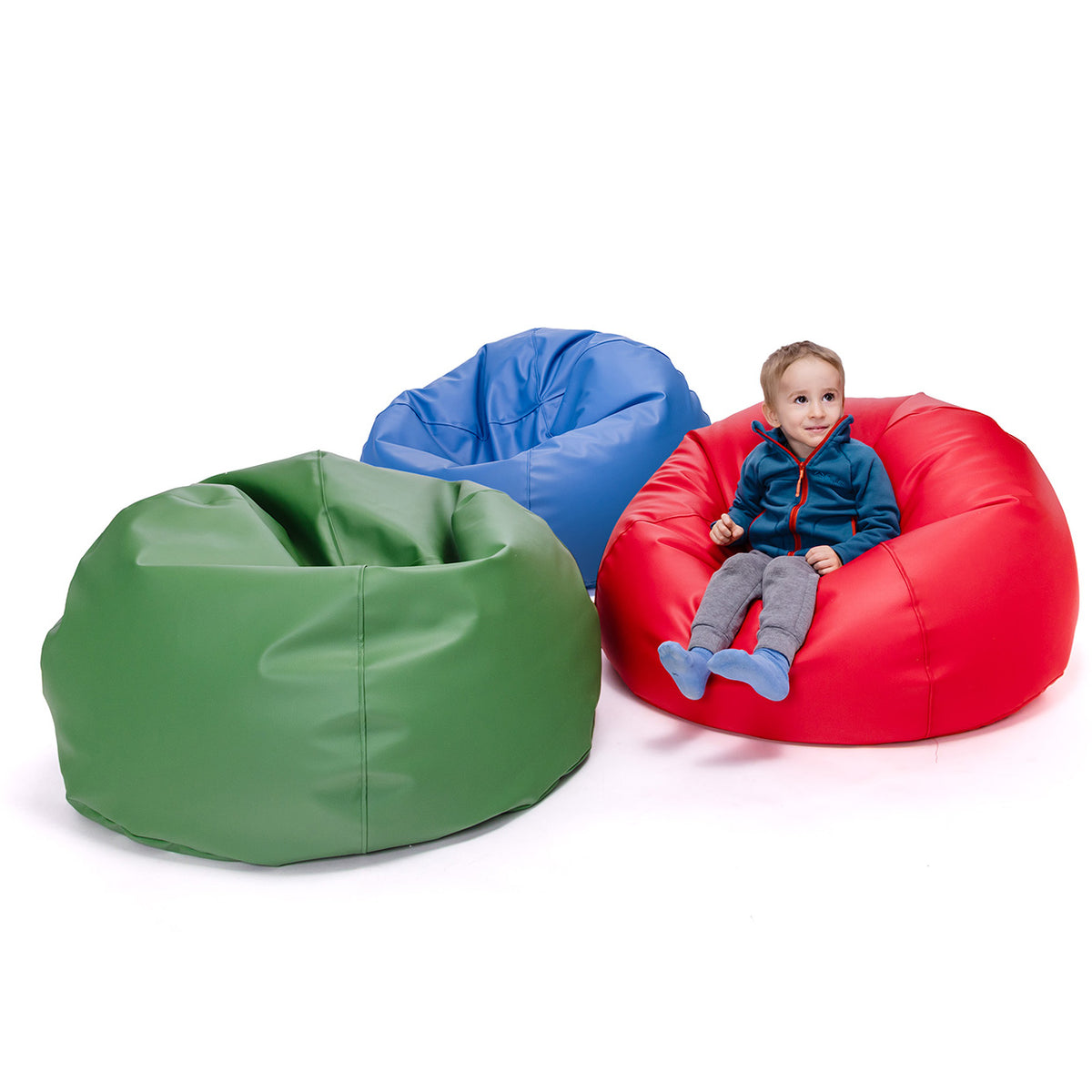 Pouf Sacco M in Ecopelle