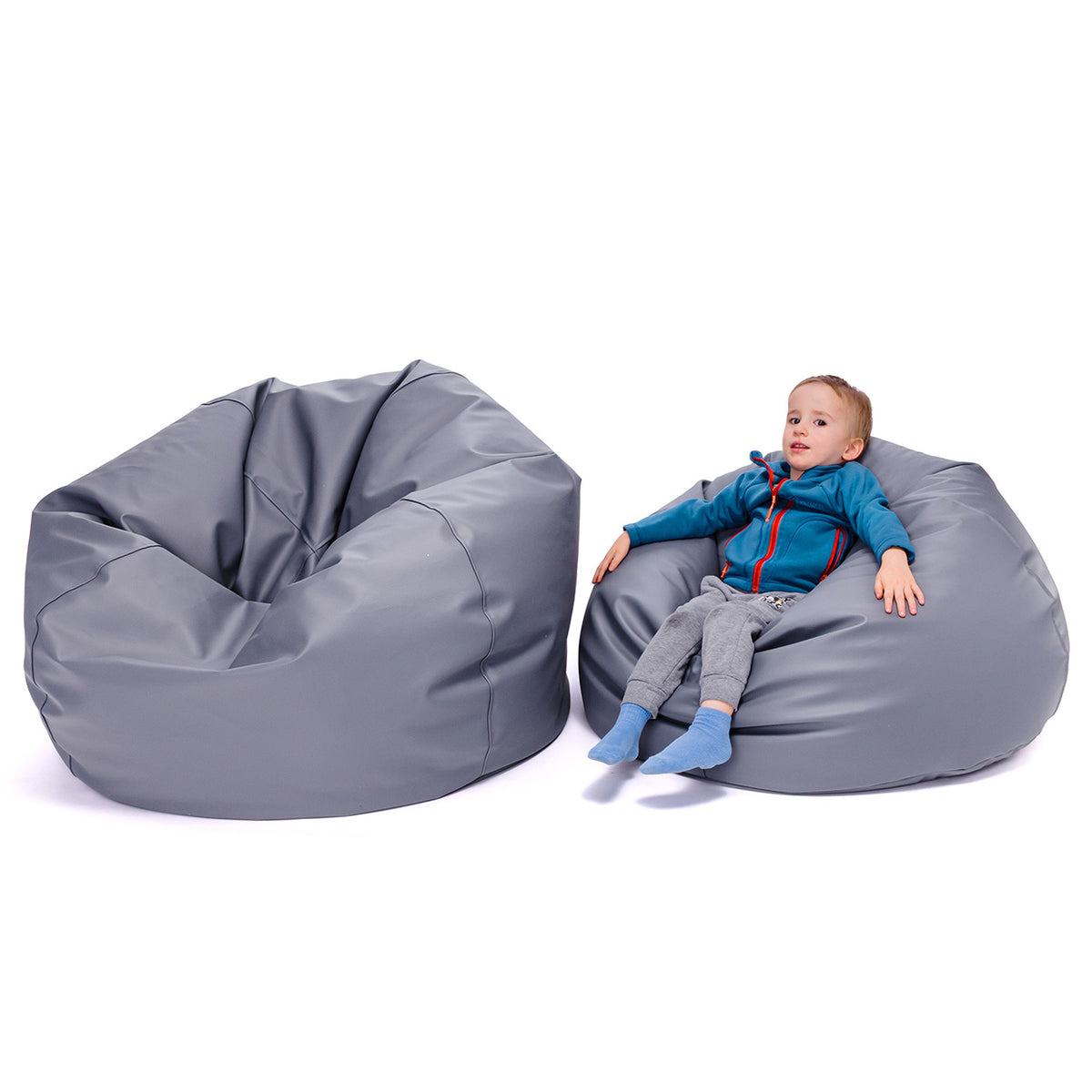 Pouf Sacco M in Ecopelle