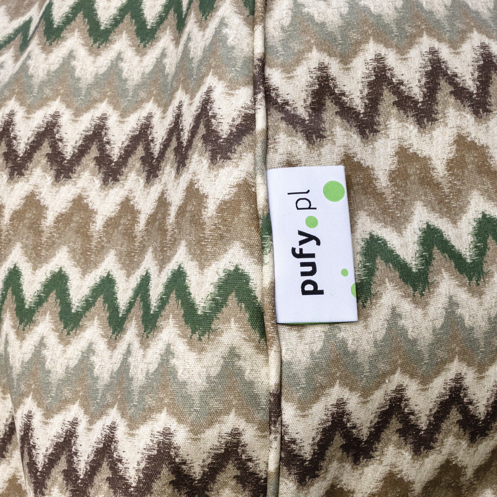 Pouf Sacco M Modern Outdoor Zigzag