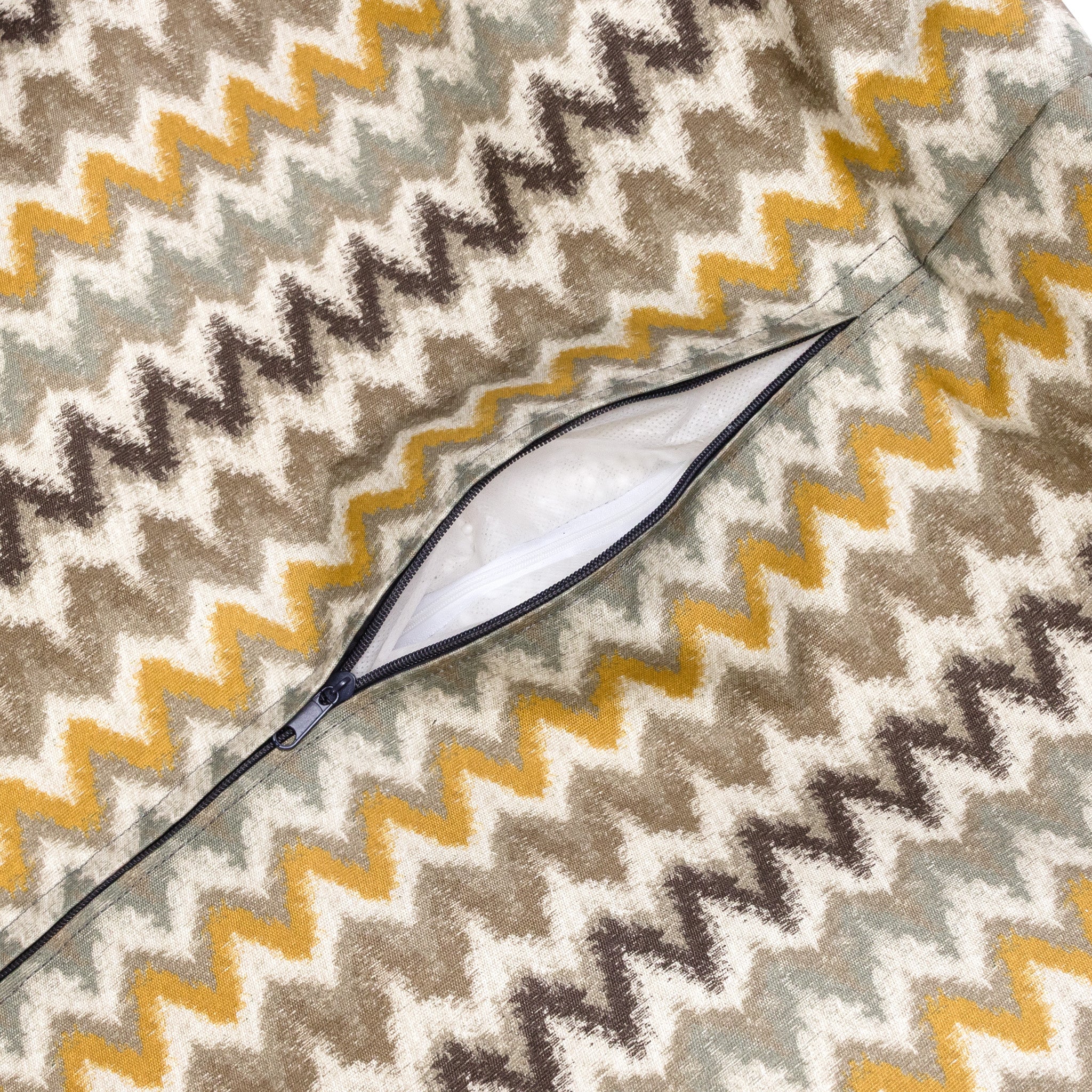 Pouf Sacco M Modern Outdoor Zigzag