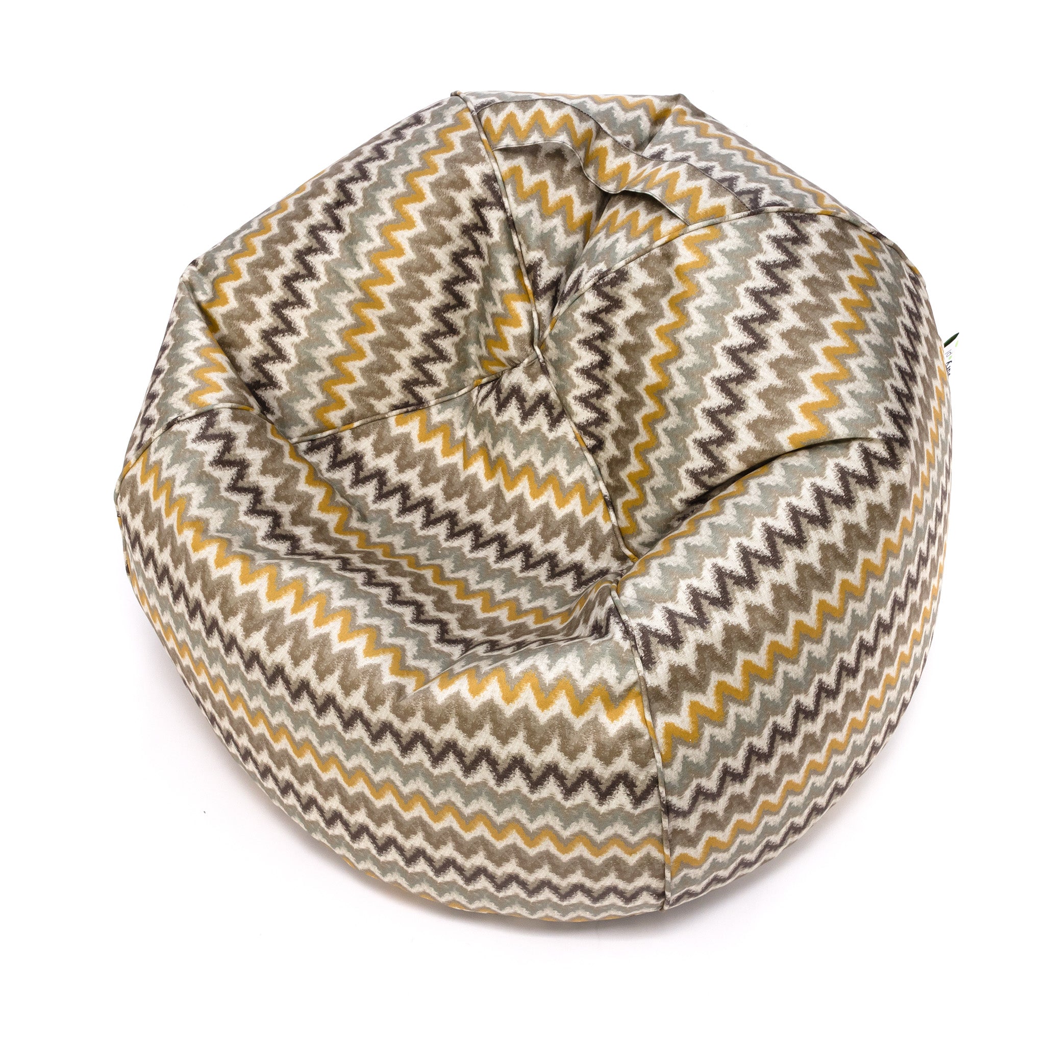 Pouf Sacco M Modern Outdoor Zigzag