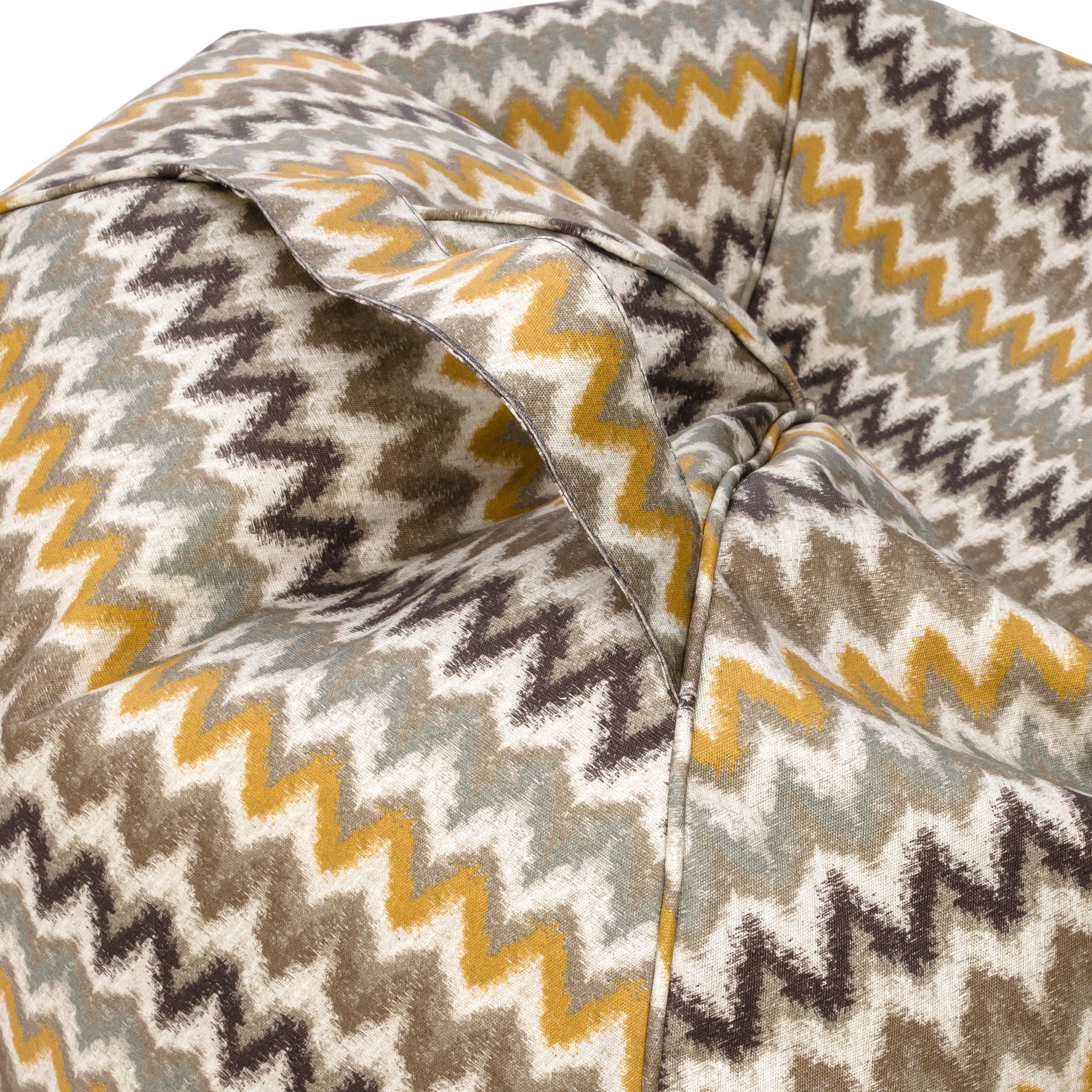Pouf Sacco M Modern Outdoor Zigzag