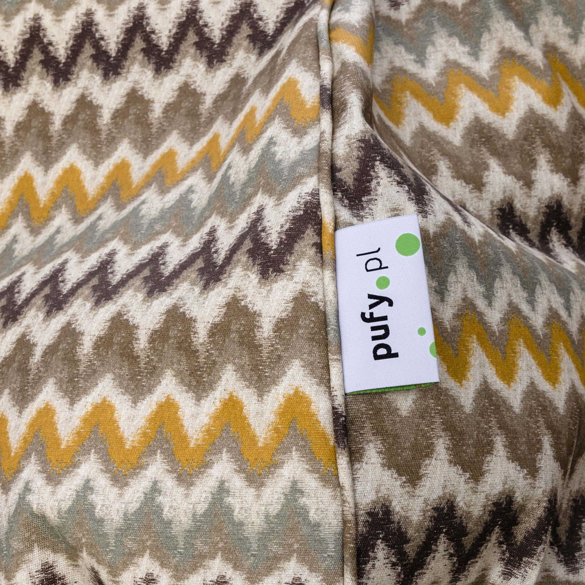 Pouf Sacco M Modern Outdoor Zigzag