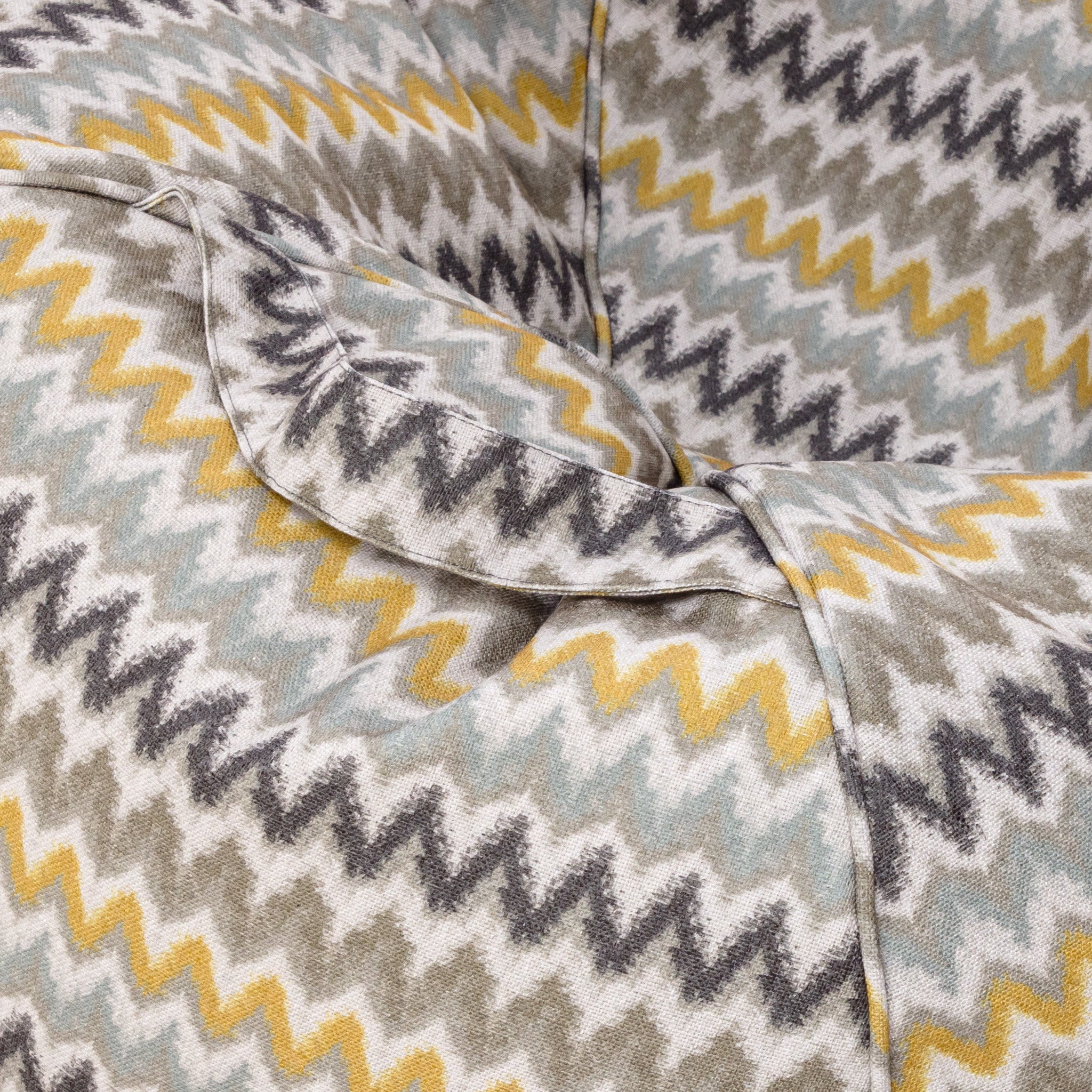 Pouf Sacco M Modern Lino Zigzag