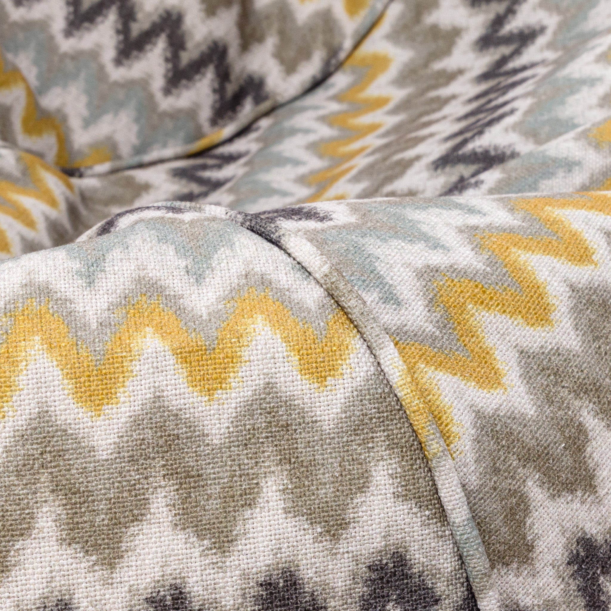 Pouf Sacco M Modern Lino Zigzag