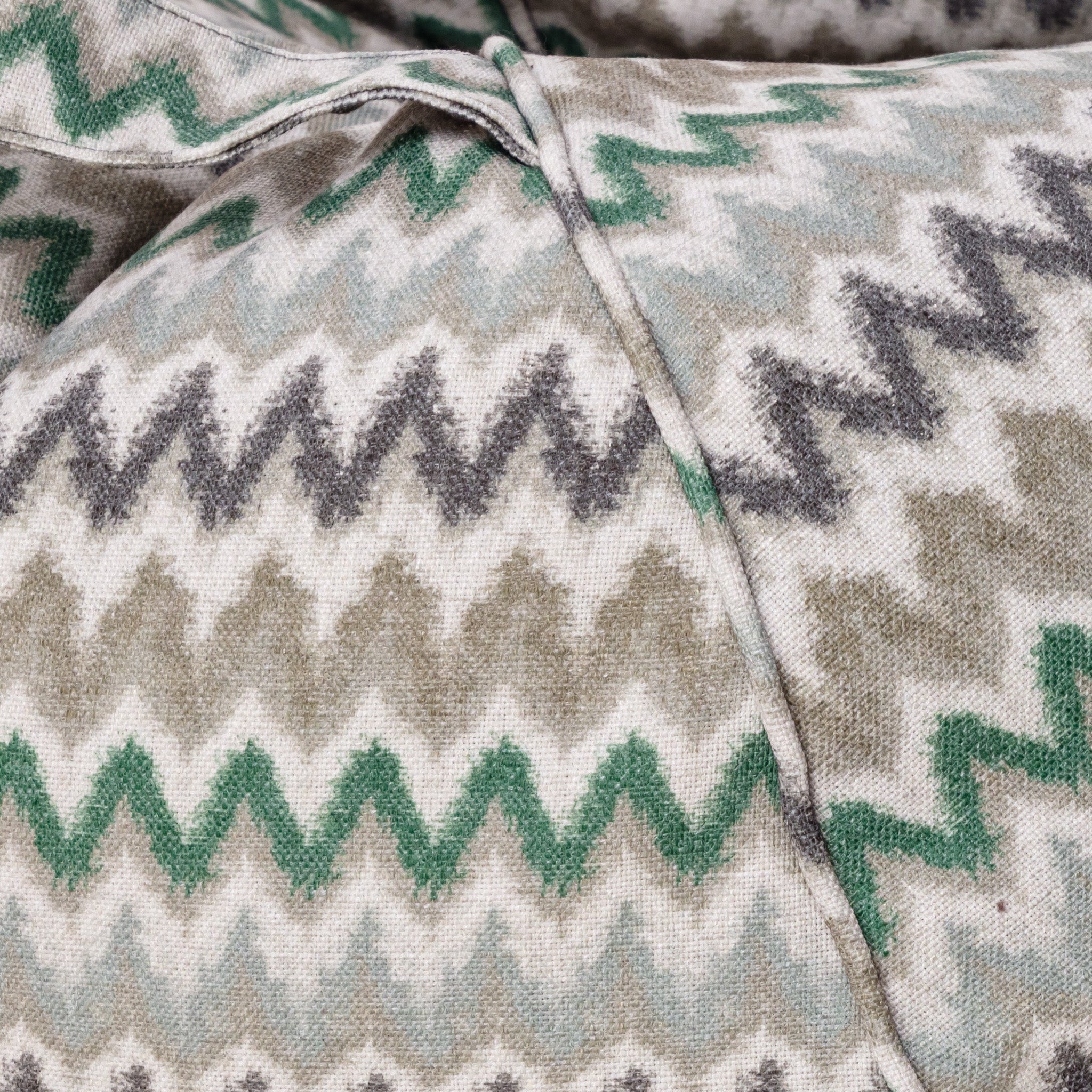 Pouf Sacco M Modern Lino Zigzag