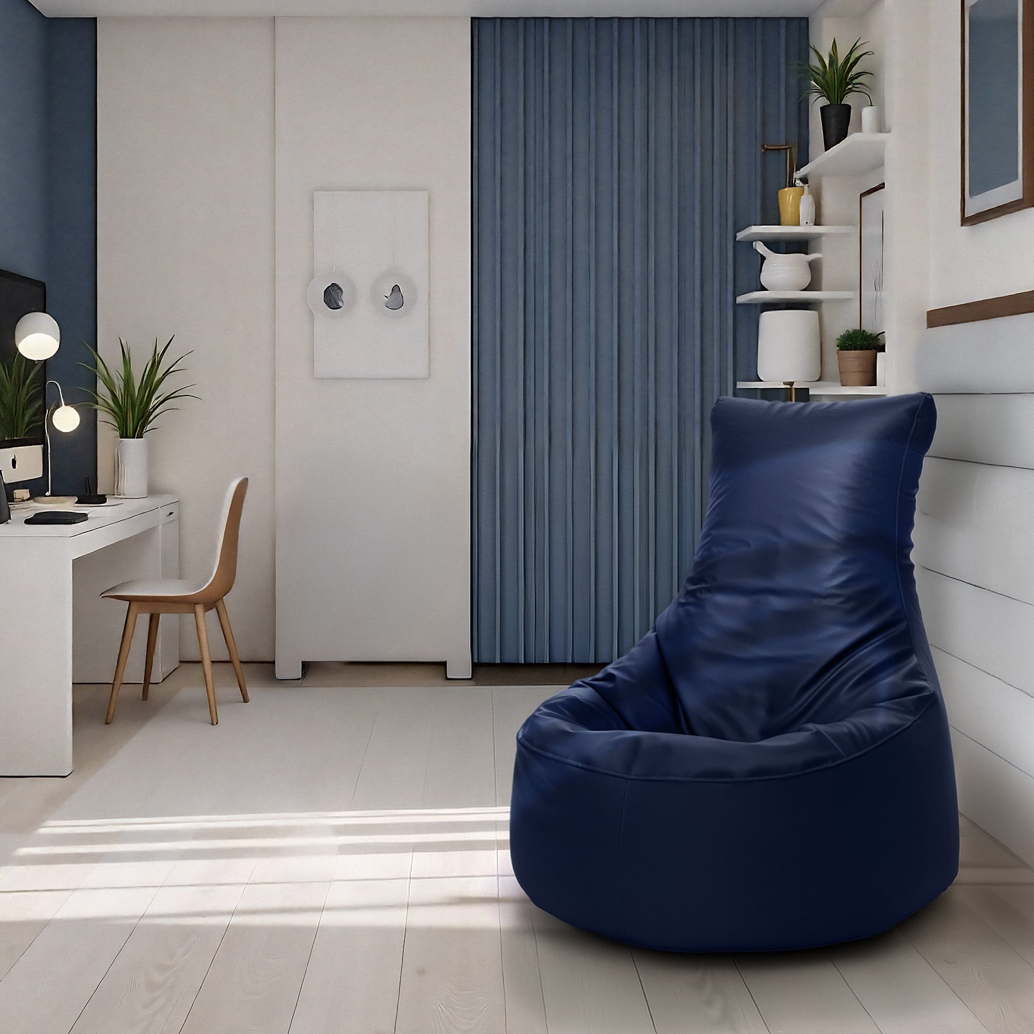 Poltrona Seat L in Ecopelle