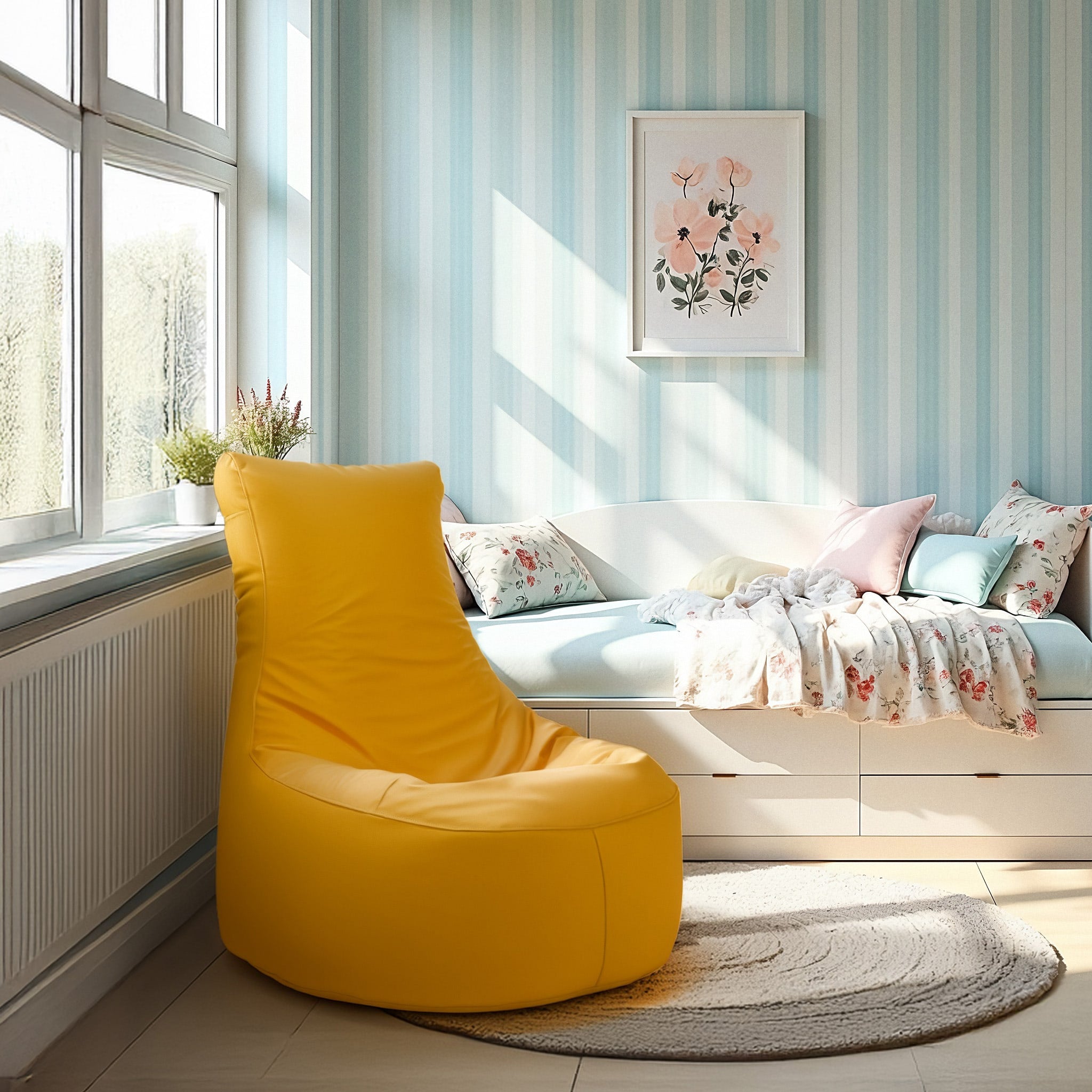 Poltrona Seat L in Ecopelle