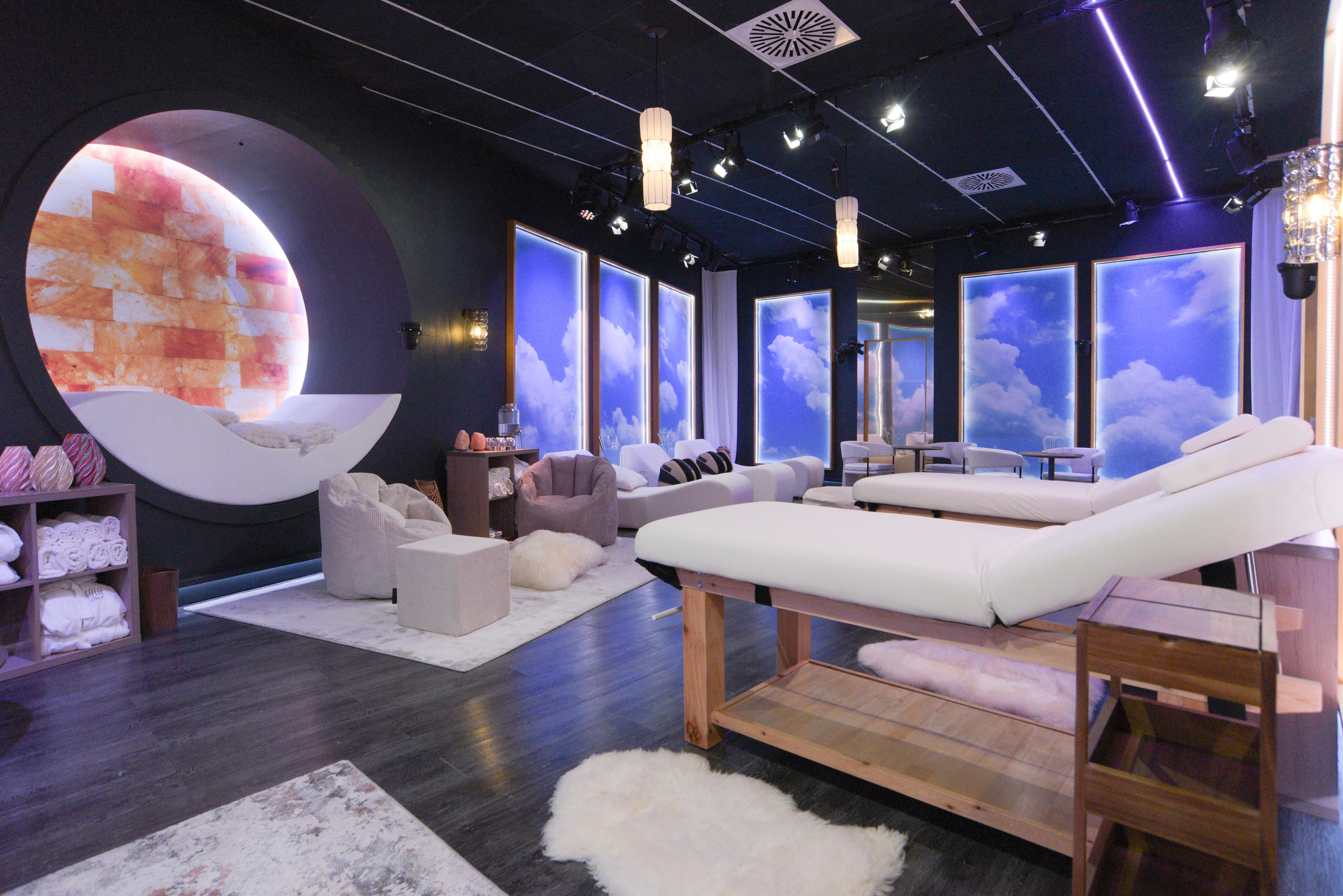 Pouf moderno per arredamento casa