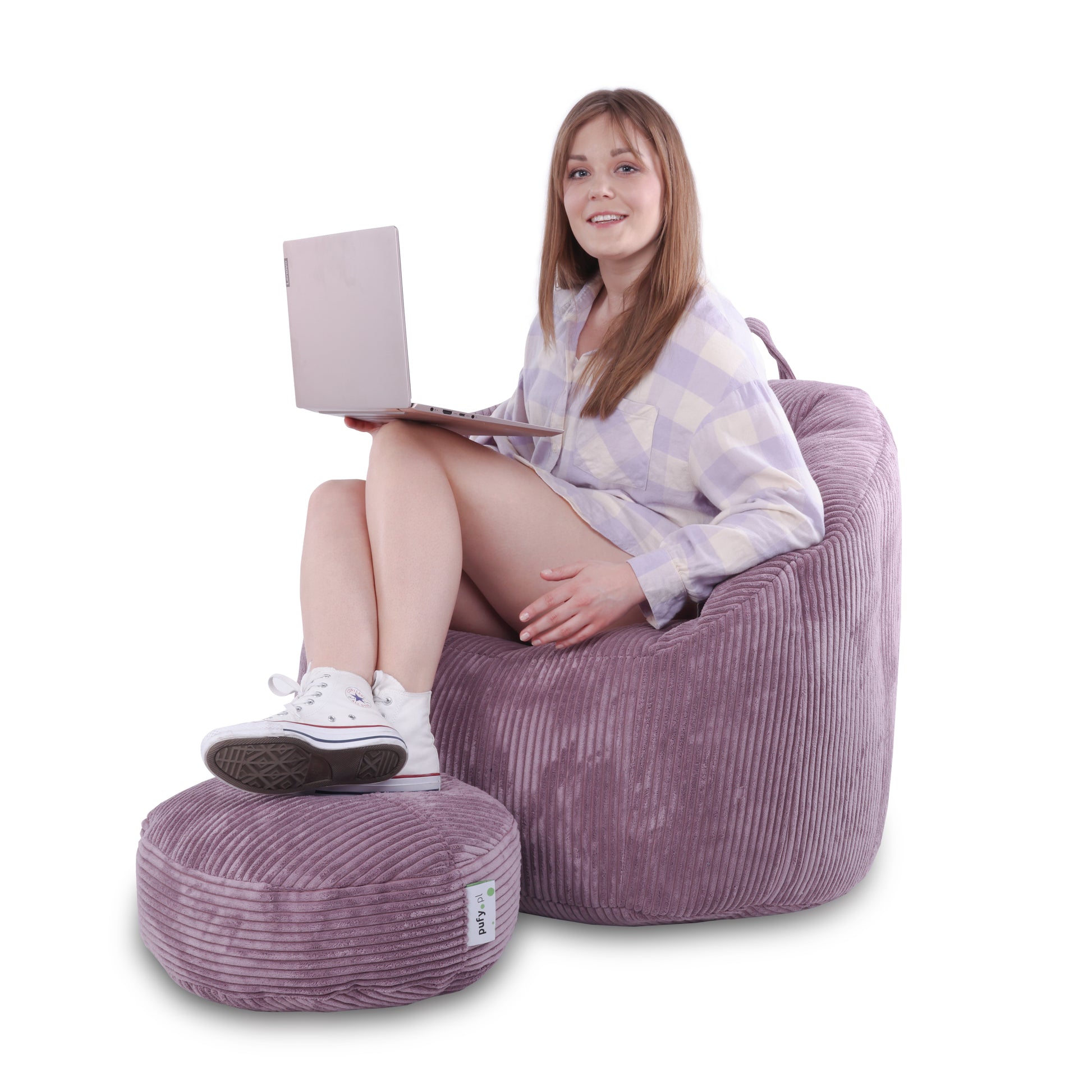 Pouf moderno per arredamento casa