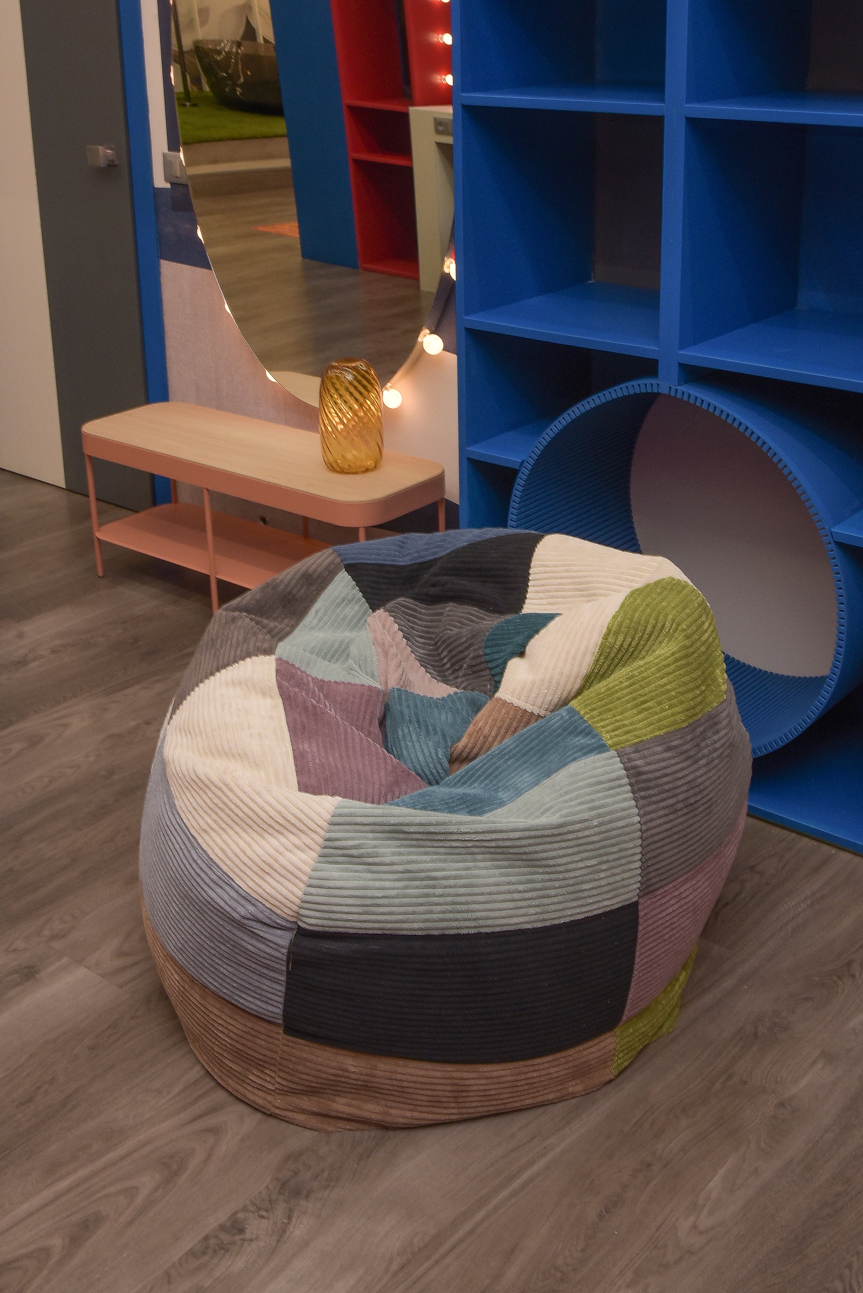 Pouf Sofi in Velluto