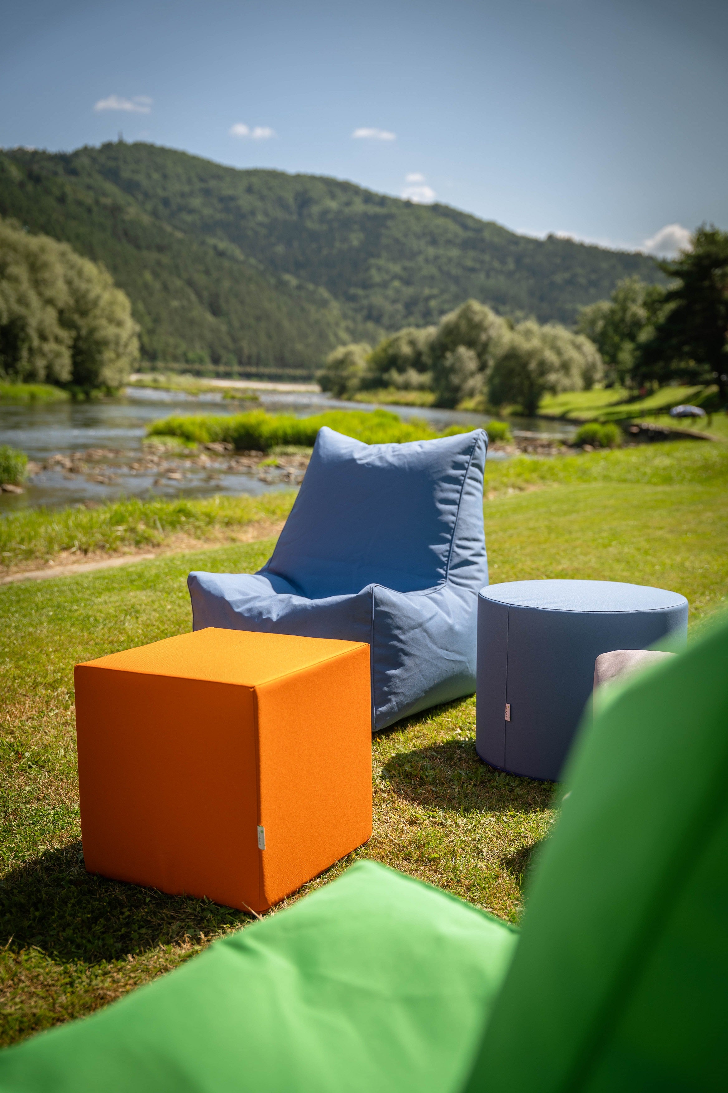 Poggiapiedi Roller Outdoor in Tessuto Waterproof
