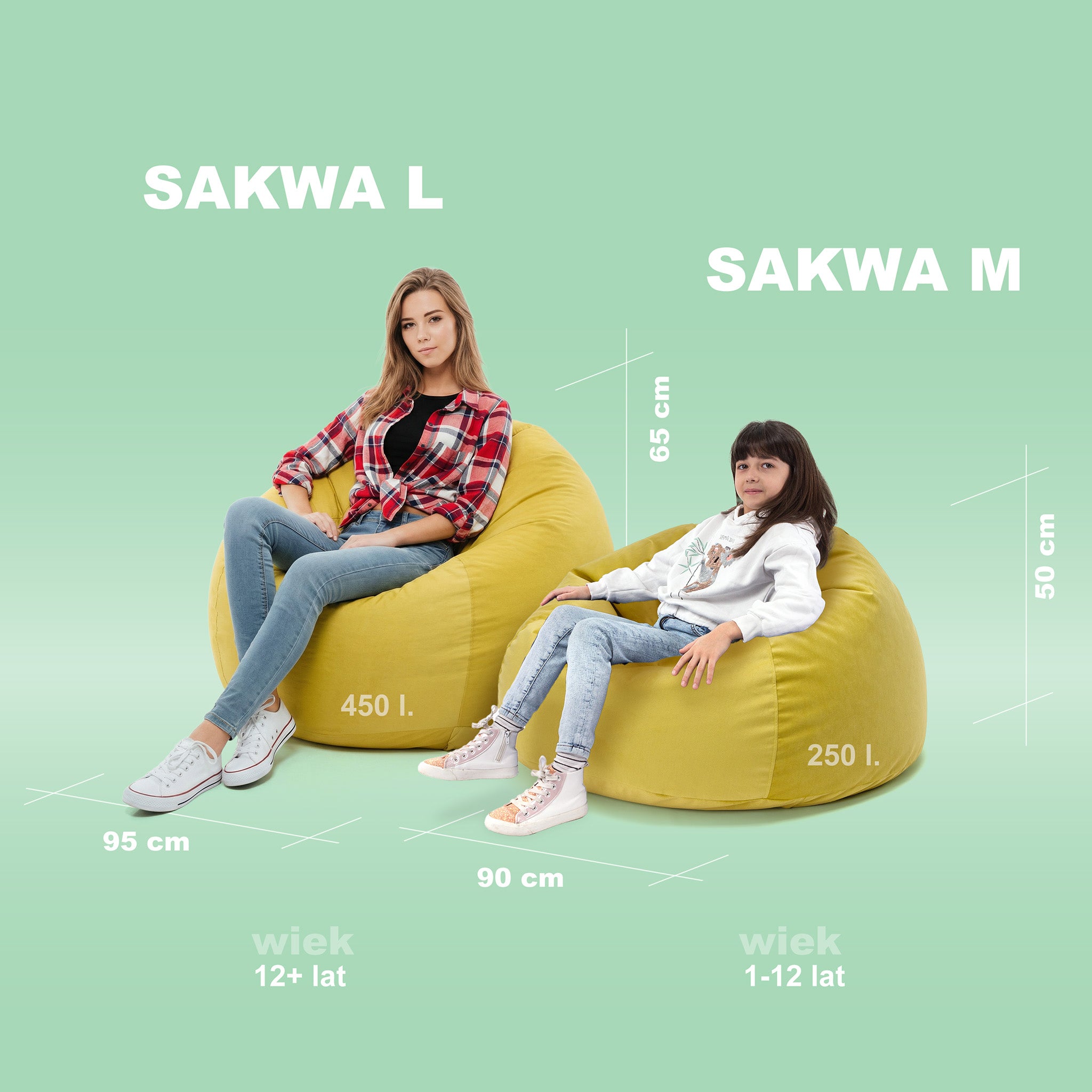 Pouf Sacco L in Microfibra