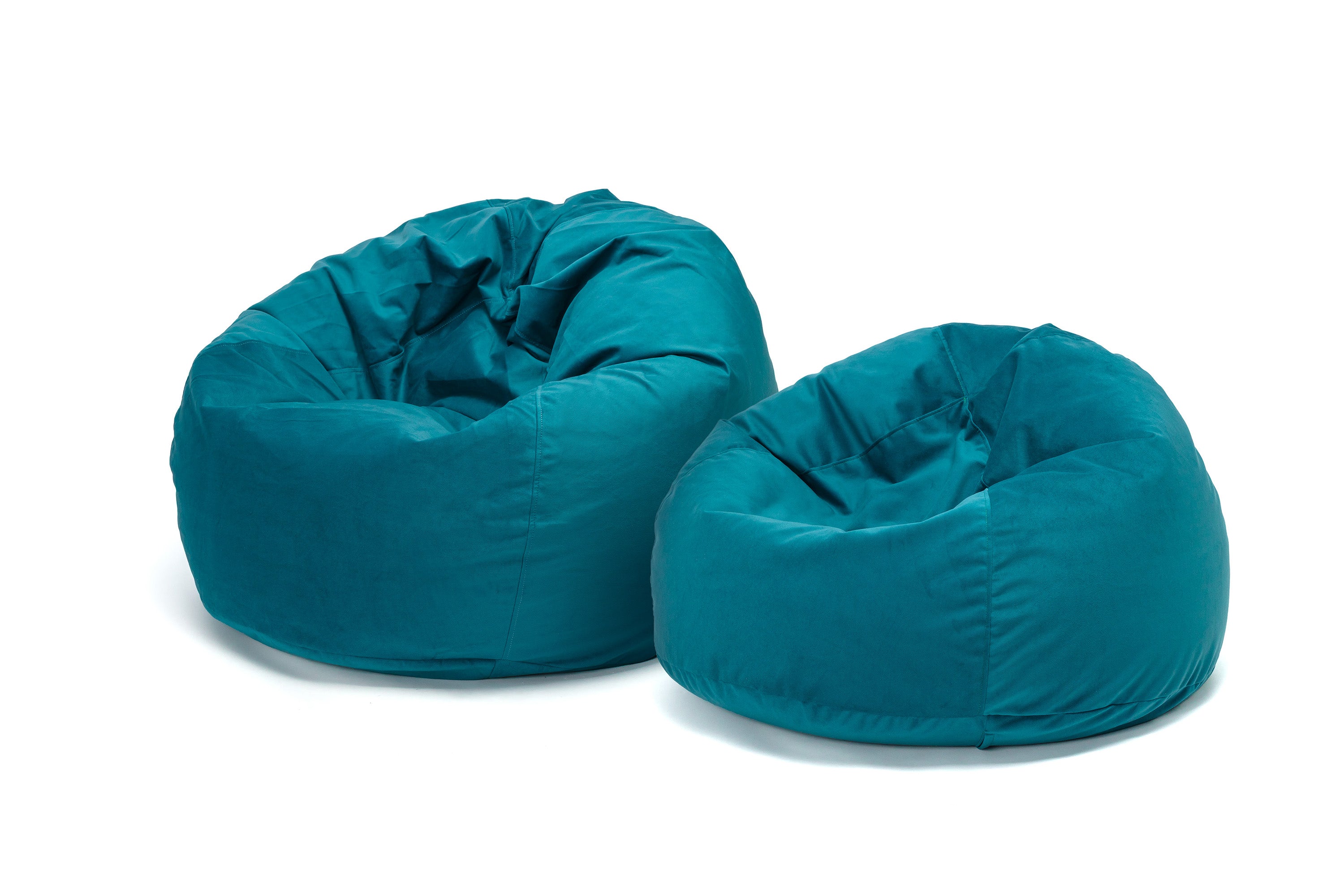 Pouf Sacco L in Microfibra