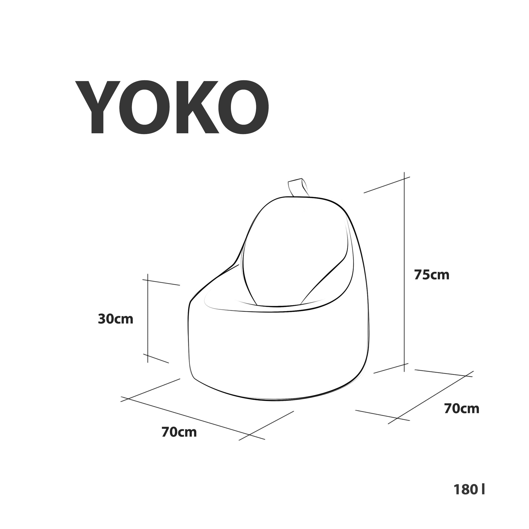 Poltrona Yoko Mix in Microfibra