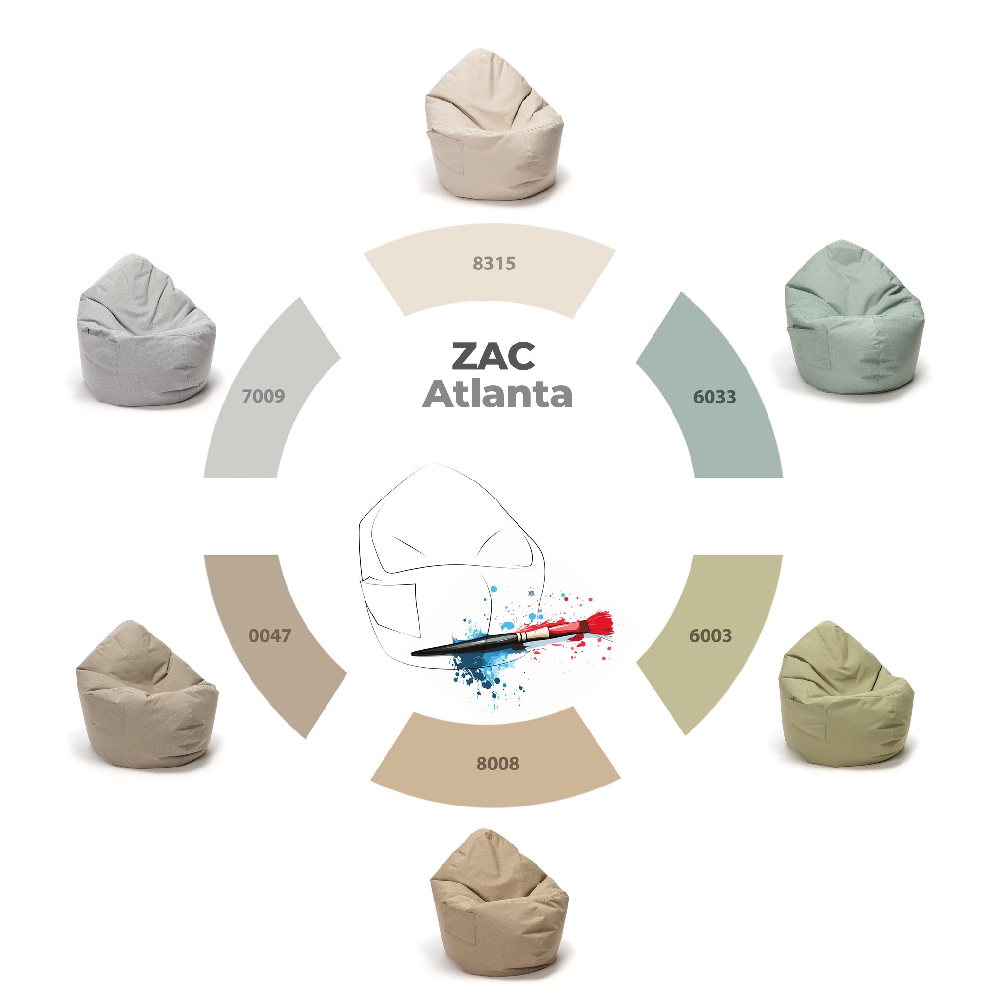 Poltrona Zac Atlanta