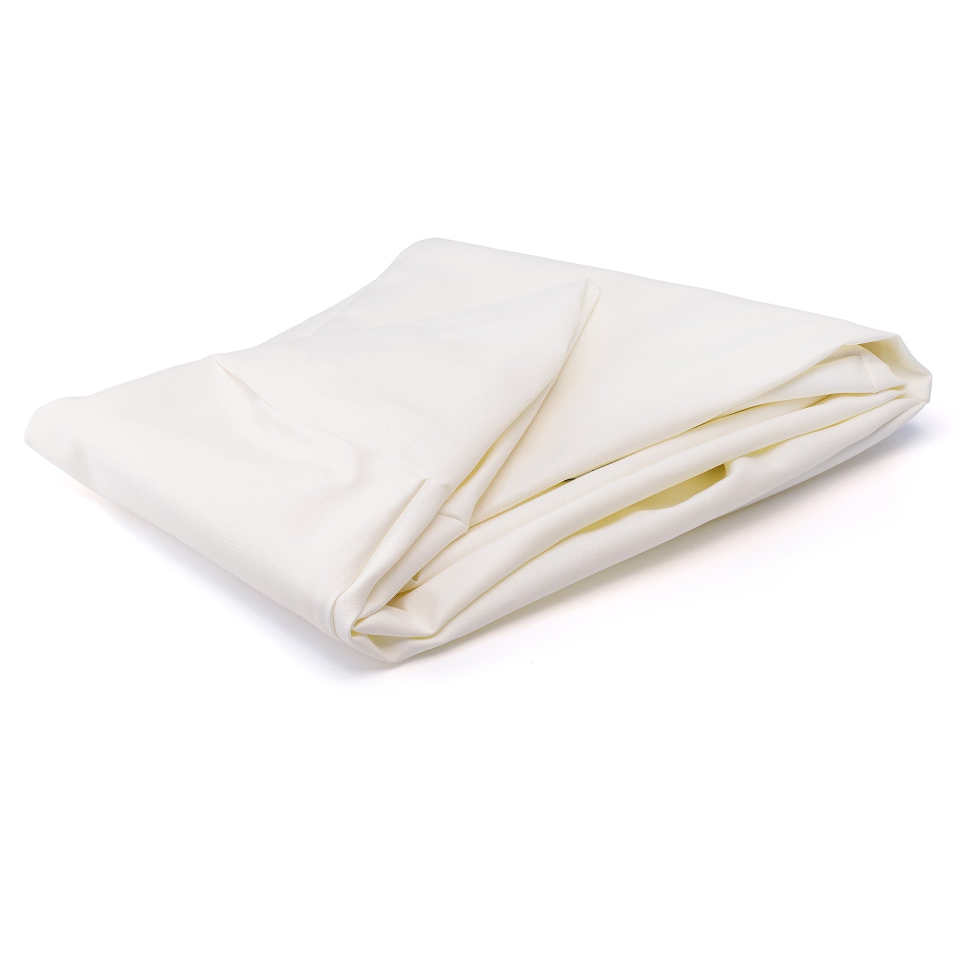 Cover Pouf Maxi in Ecopelle Bianco E1