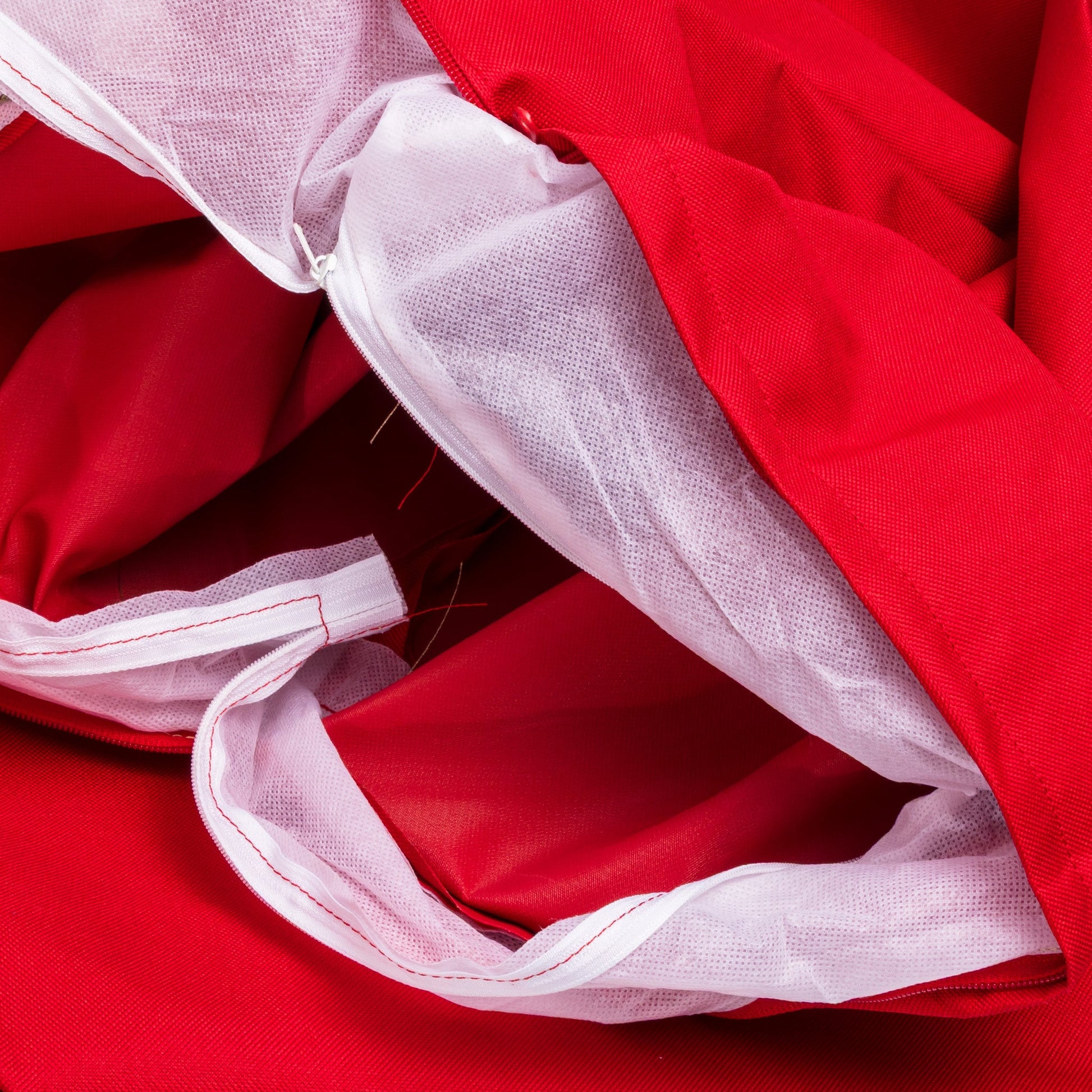 Cover Pouf Maxi in Poliestere Rosso NC12