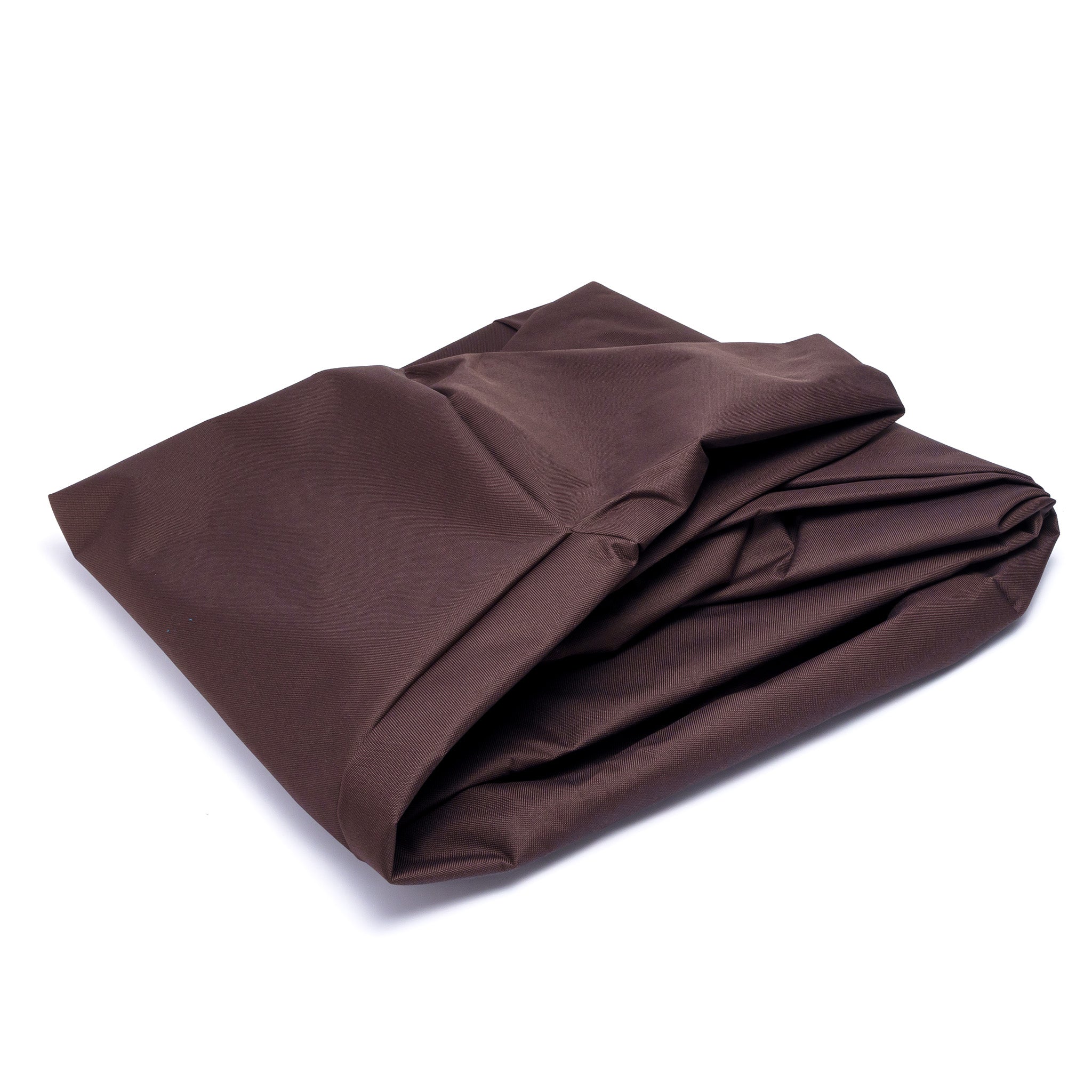 Cover Pouf Maxi in Poliestere Marrone NC15