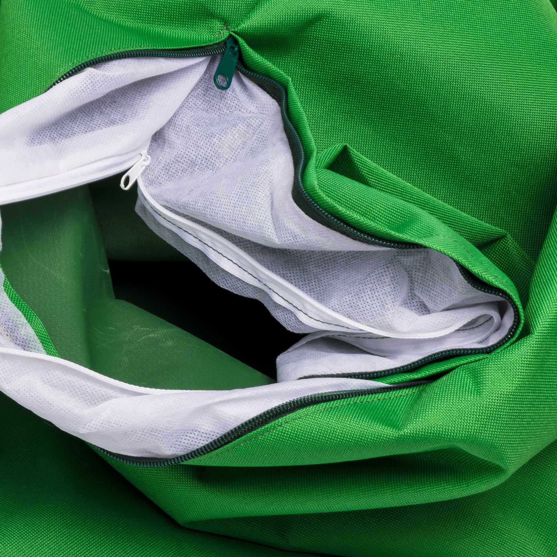 Cover Pouf Maxi in Poliestere Verde Bottiglia NC20