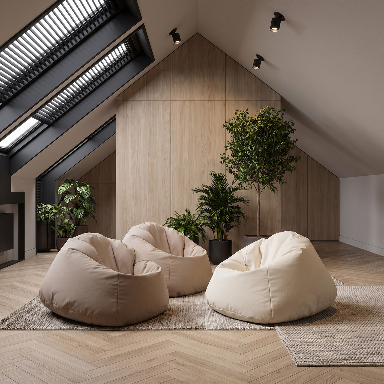 Cover Pouf Maxi in Poliestere - ambientazione