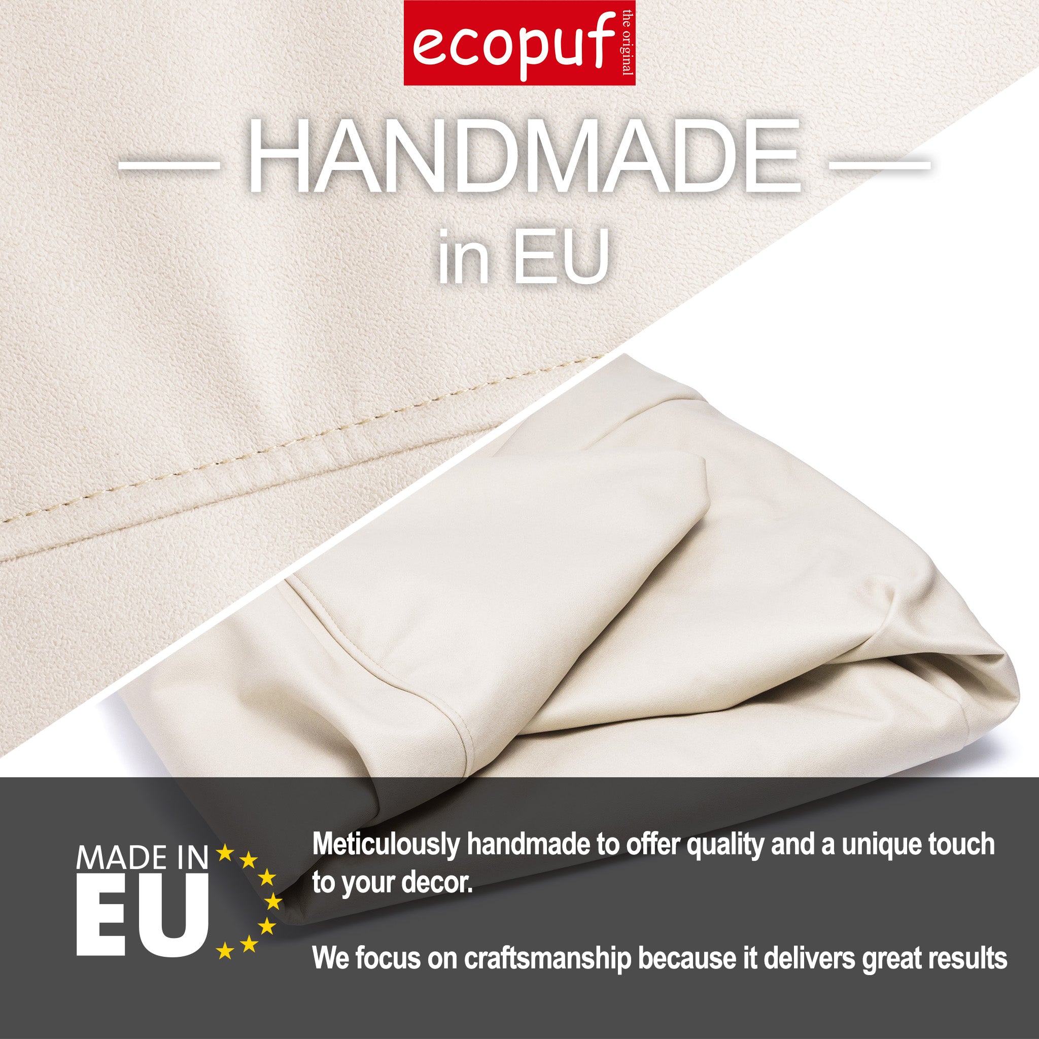 Cover Pouf Maxi Vega - dettagli del materiale